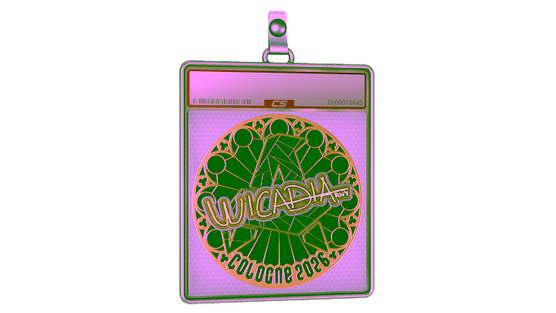 Display for Sticker Slab | Wicadia (Gold) | Cologne 2026