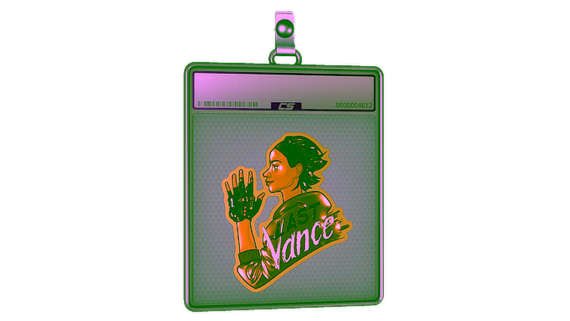 Display for Sticker Slab | Last Vance (Gold)