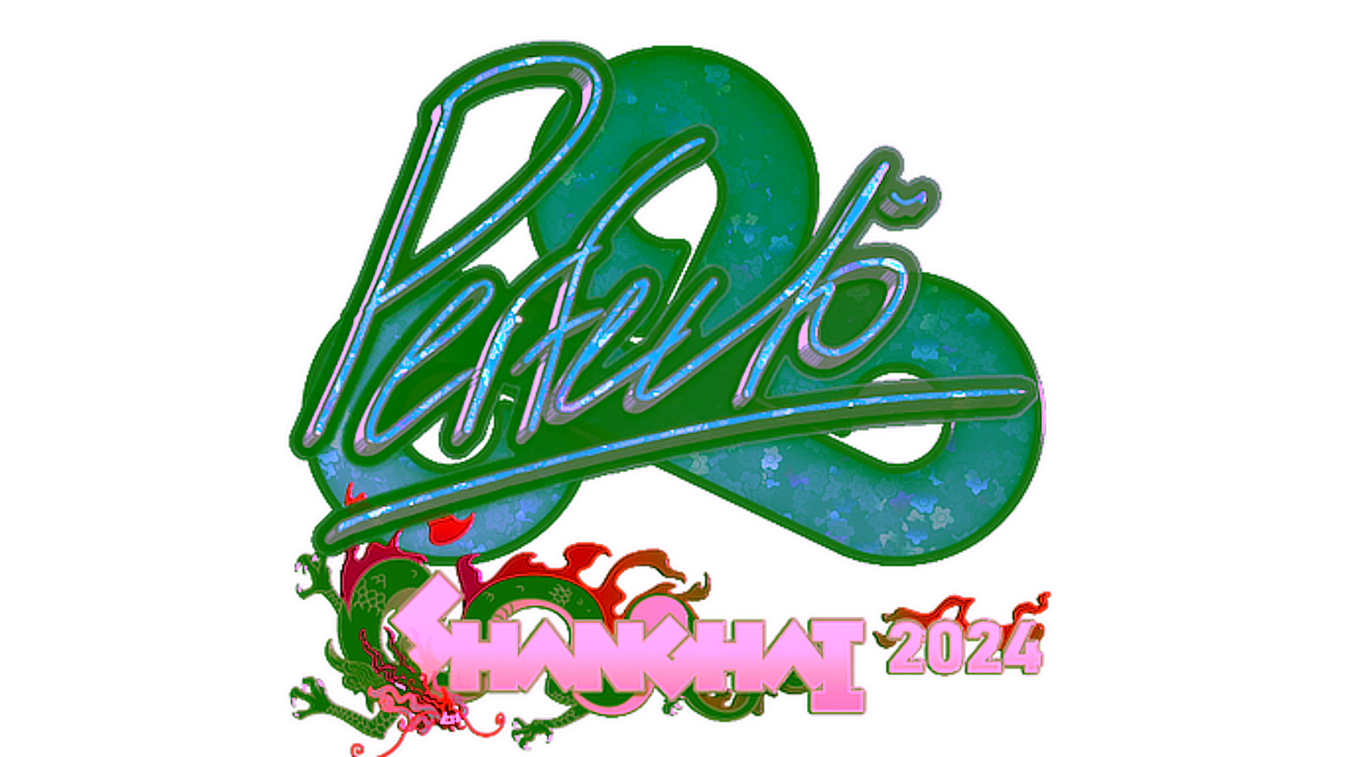 Mostrar para Sticker | Perfecto (Glitter) | Shanghai 2024