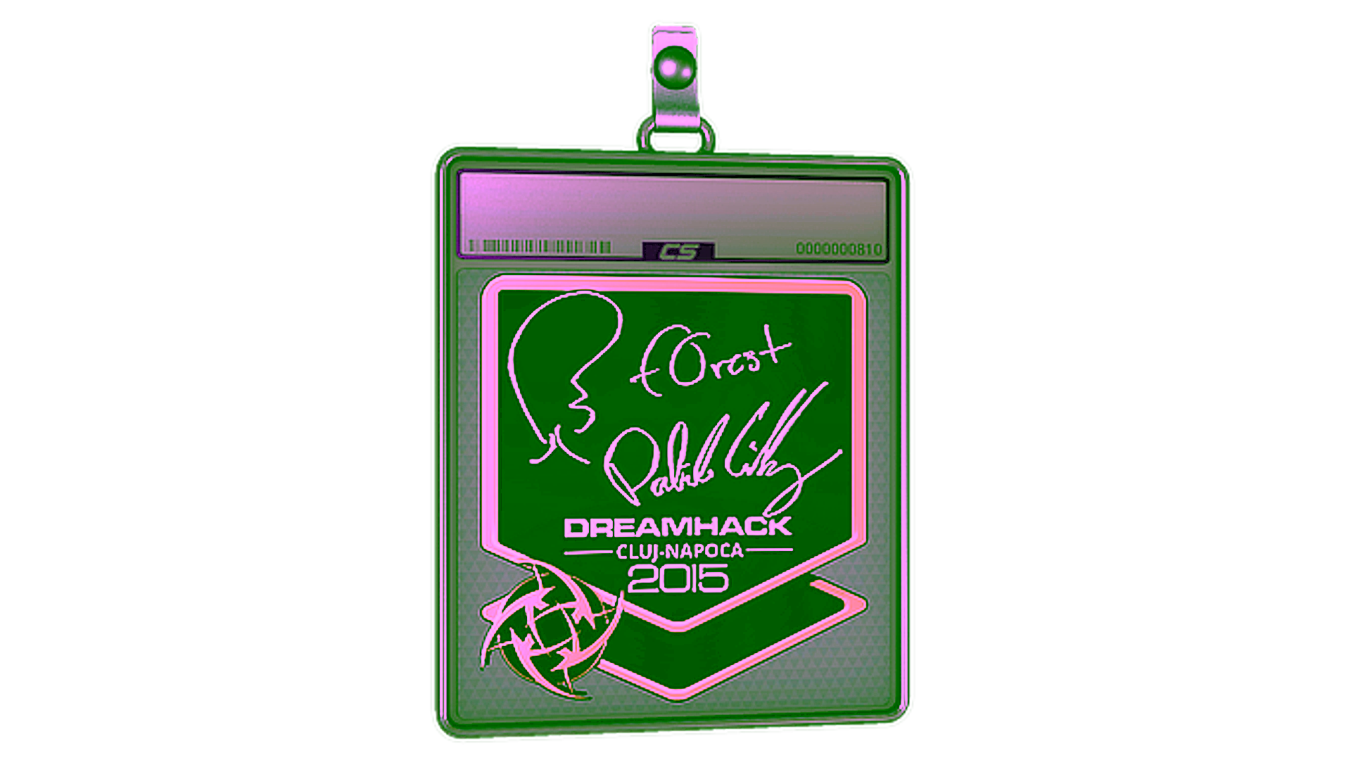 عرض لـ Sticker Slab | f0rest (Foil) | Cluj-Napoca 2015