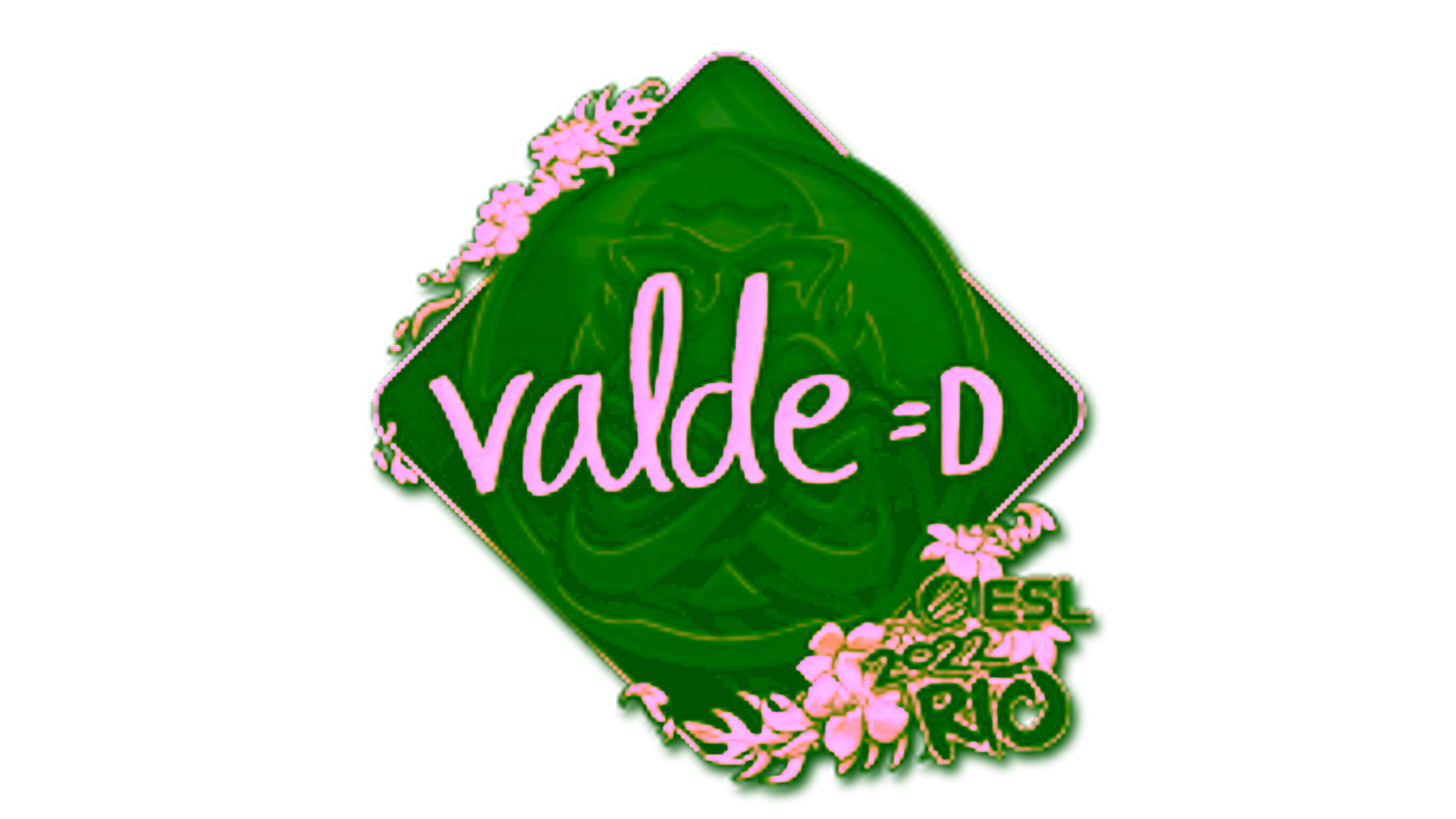 Wyświetl dla Sticker | v4lde (Gold) | Rio 2022