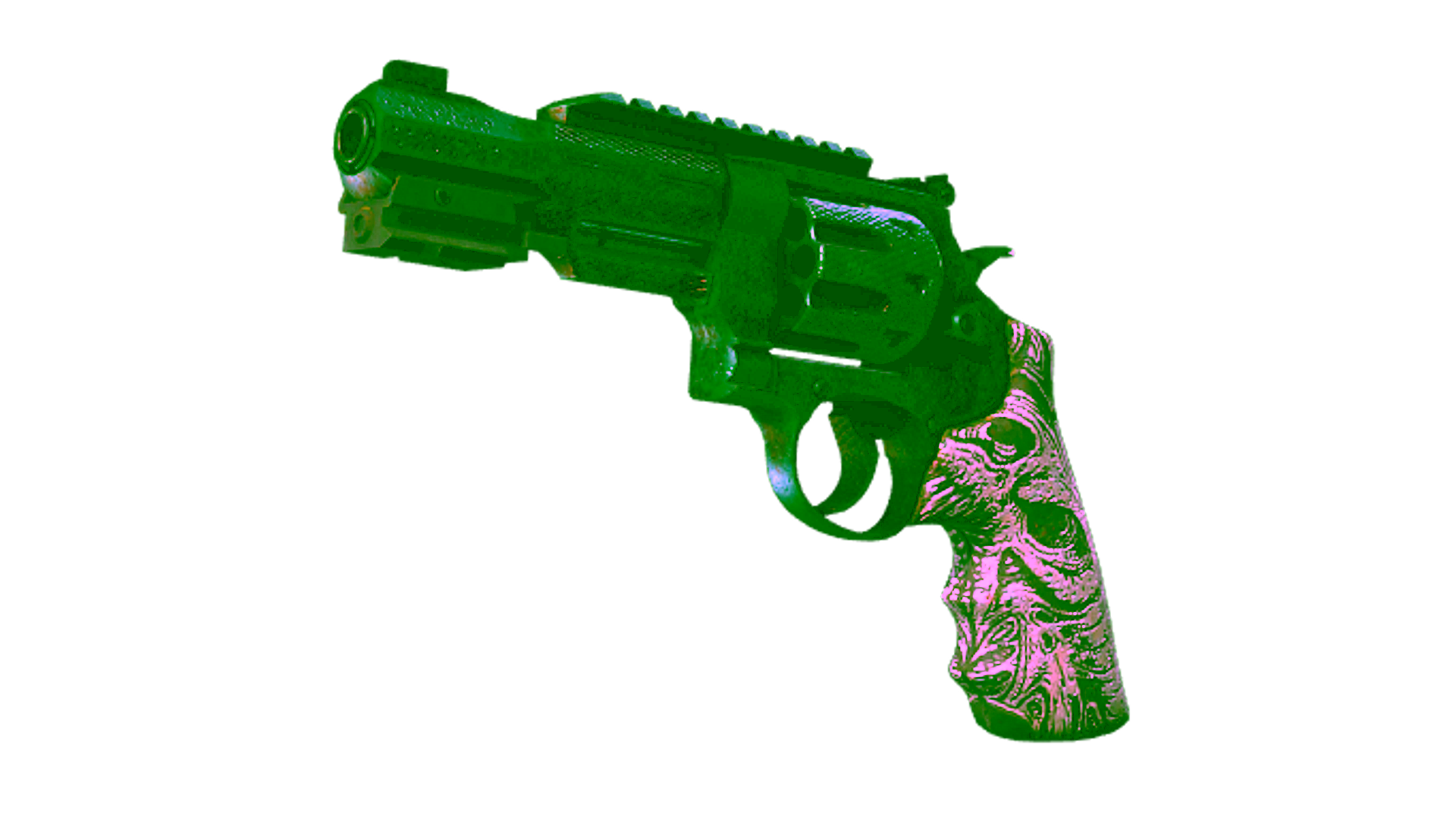 عرض لـ StatTrak™ R8 Revolver | Bone Forged (Battle-Scarred)