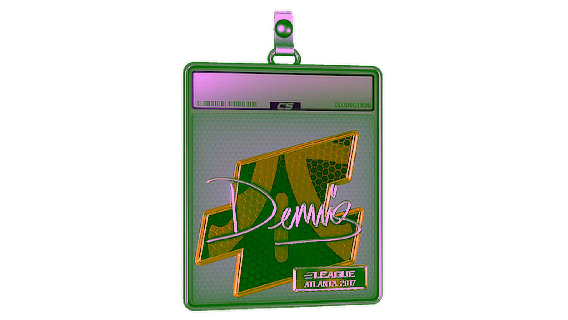 Display for Sticker Slab | dennis (Foil) | Atlanta 2017