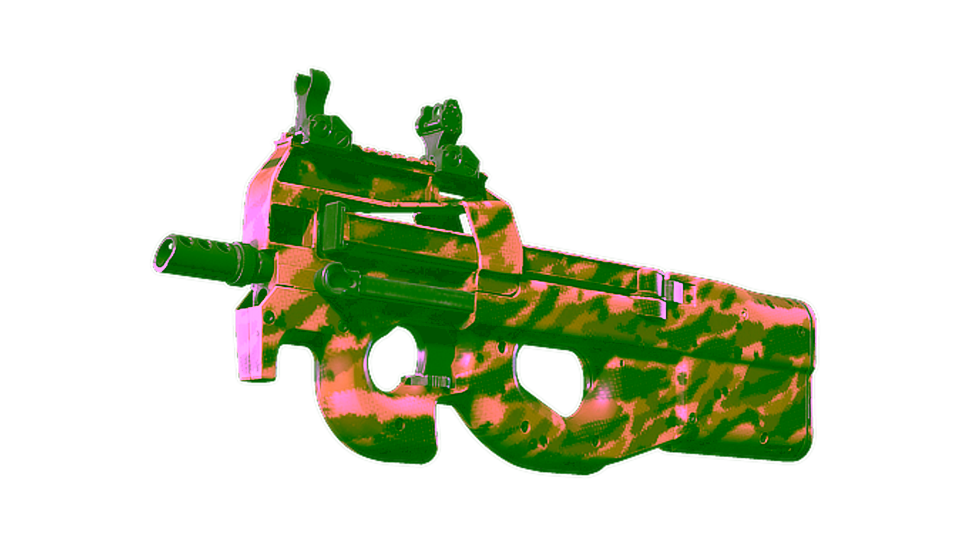 Display for P90 | Desert Halftone (Factory New)