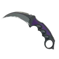 ★ Karambit | Ultraviolet (Well-Worn)