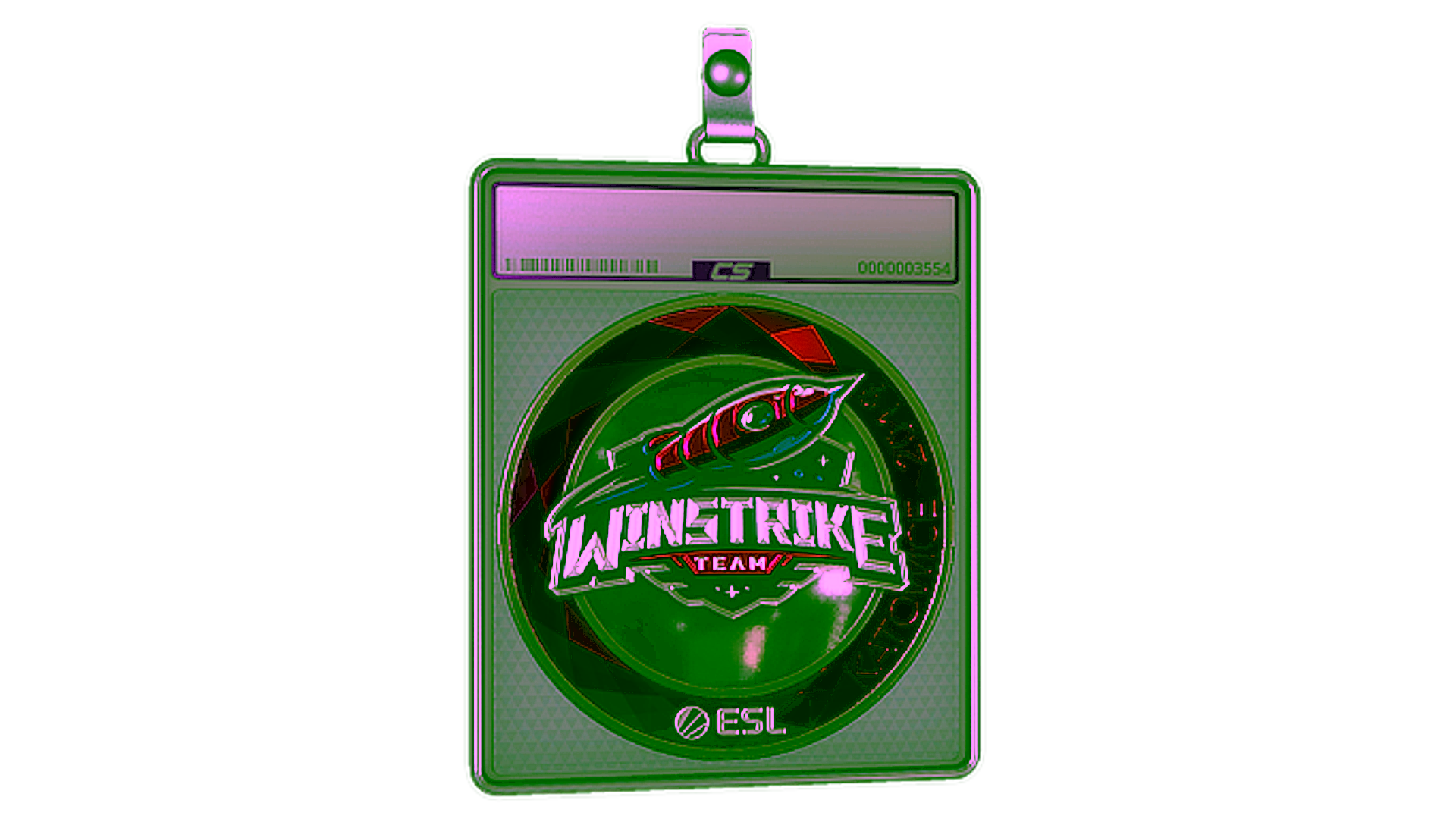 Display for Sticker Slab | Winstrike Team (Foil) | Katowice 2019