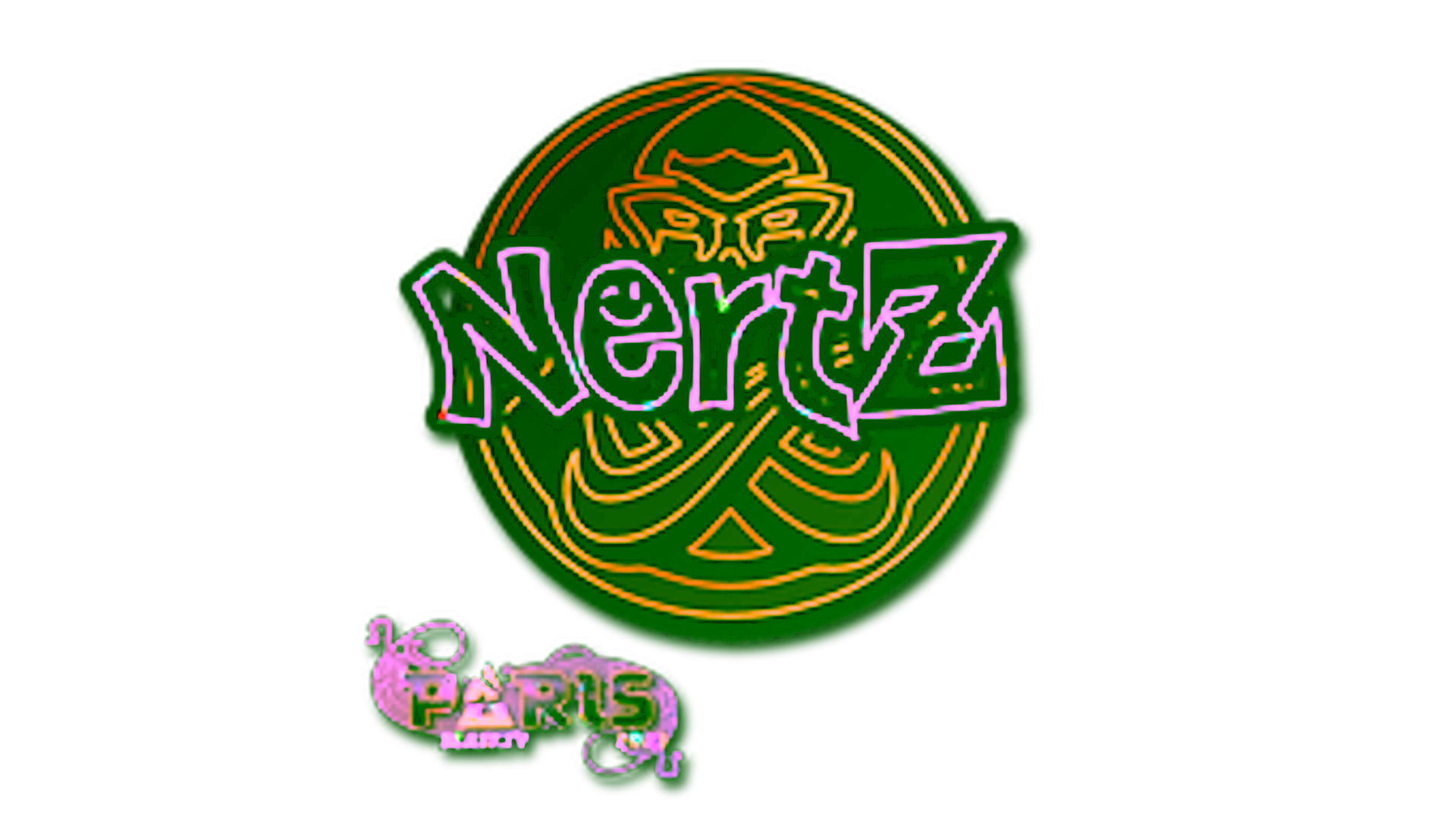 Display for Sticker | NertZ (Glitter) | Paris 2023
