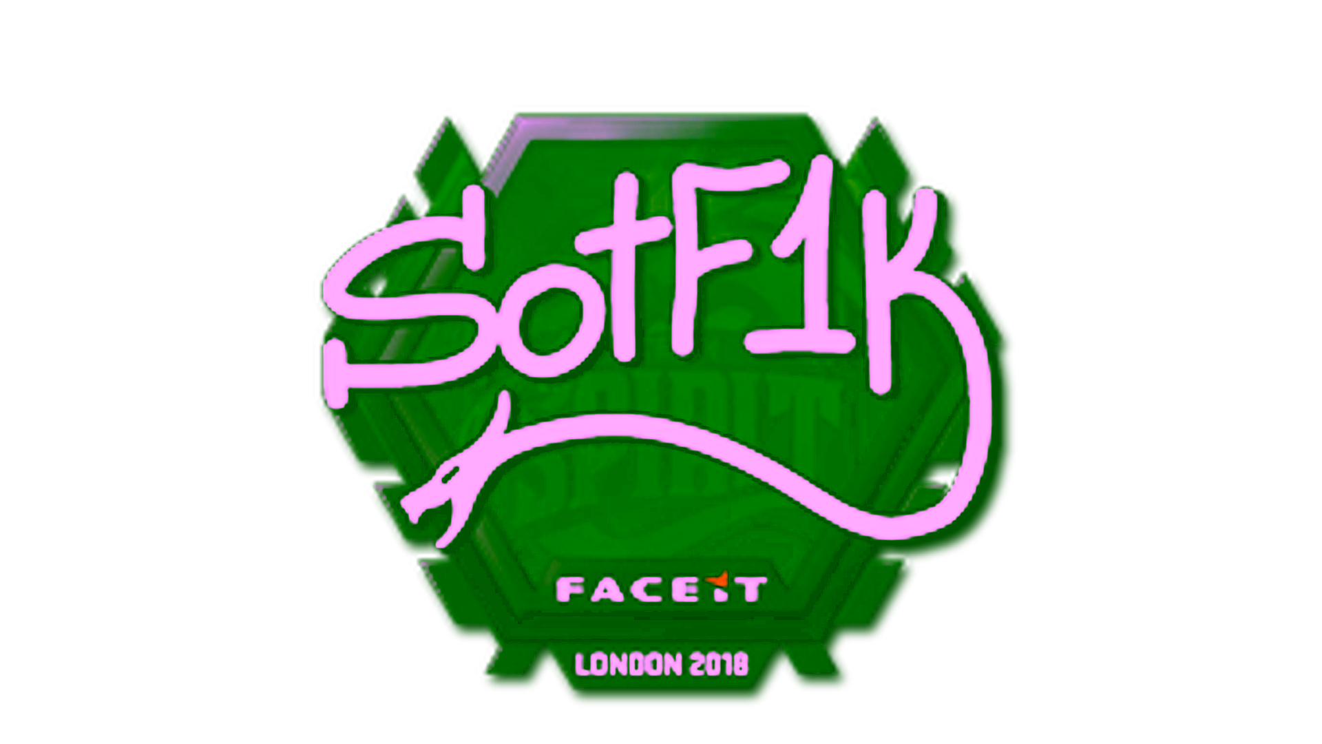 Display for Sticker | S0tF1k | London 2018