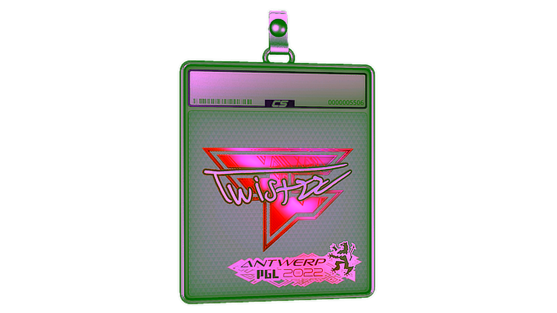 Visar för Sticker Slab | Twistzz (Holo) | Antwerp 2022