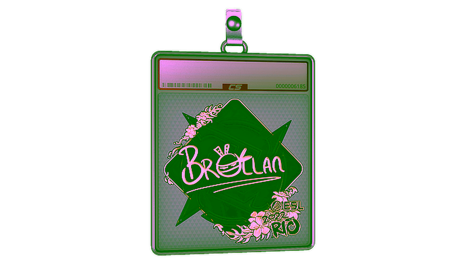 Anzeige für Sticker Slab | Brollan (Gold) | Rio 2022