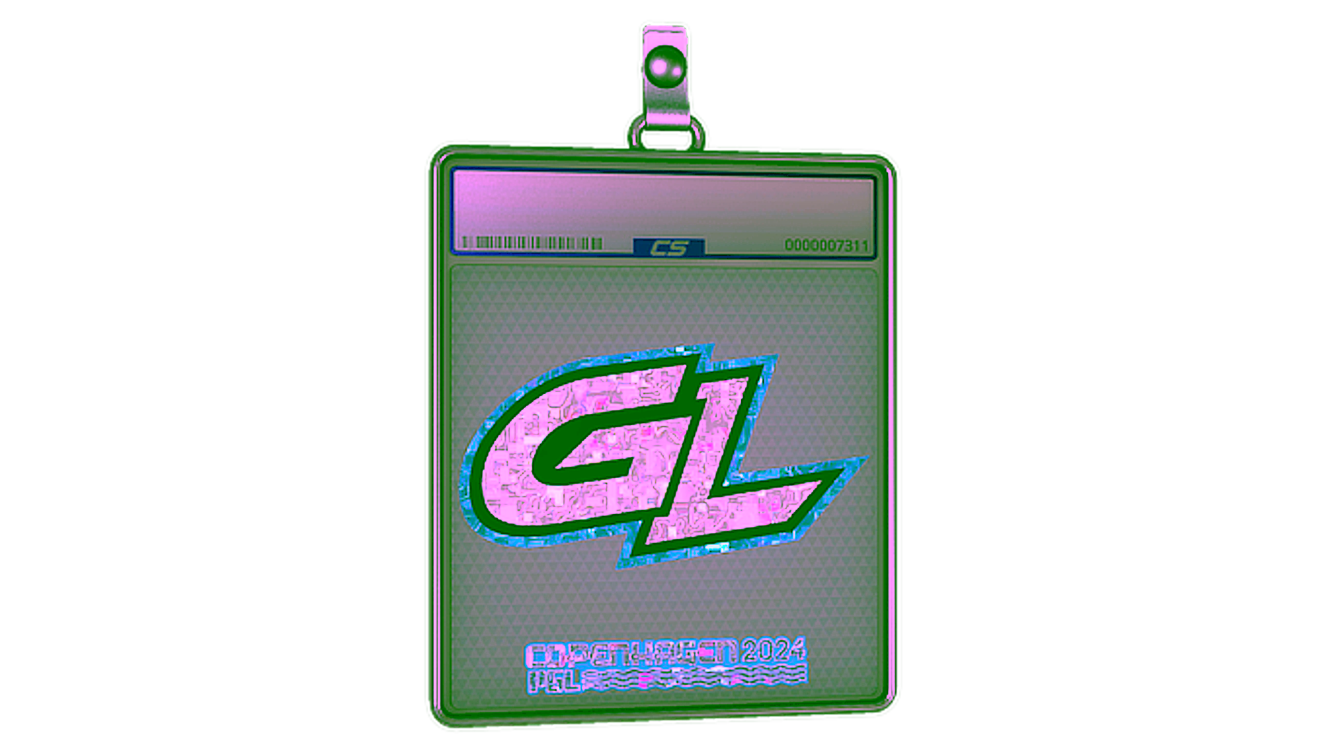 Display for Sticker Slab | GamerLegion (Glitter) | Copenhagen 2024