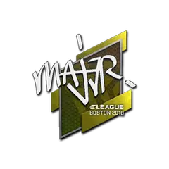 Sticker MAJ3R Boston 2018