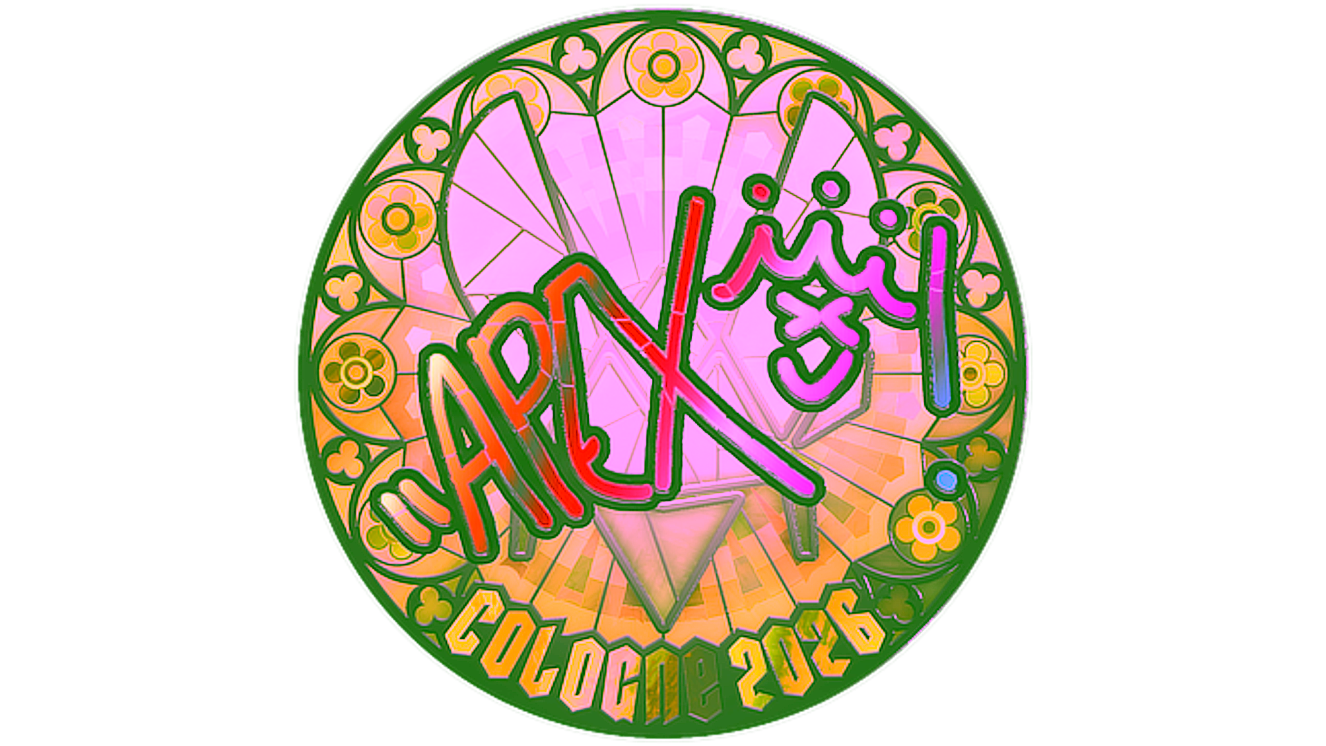 Display for Sticker | apEX (Holo) | Cologne 2026