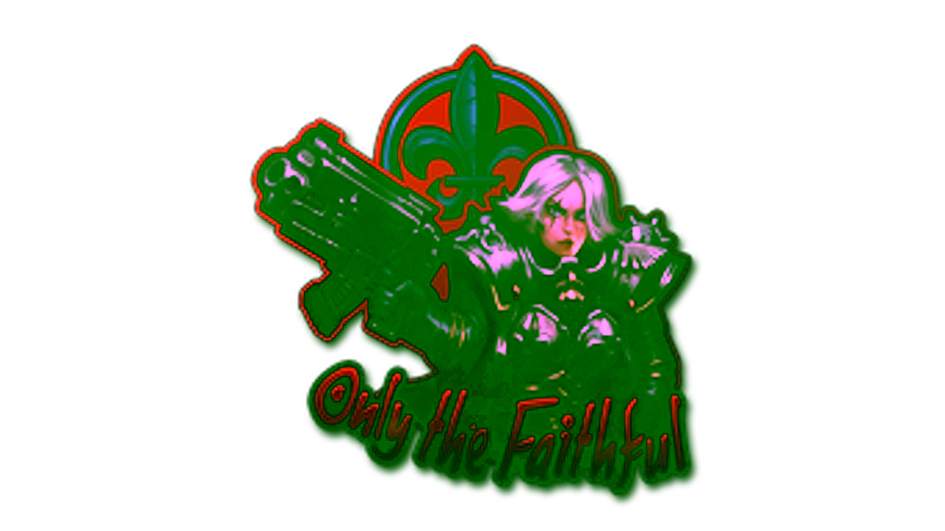 Display for Sticker | Adepta Sororitas