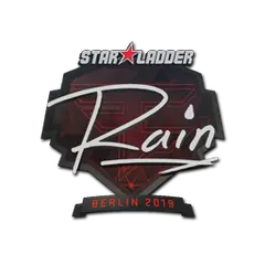 Sticker rain Berlin 2019