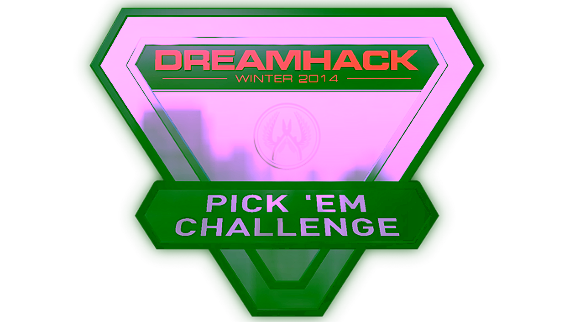 Display for Silver DreamHack 2014 Pick'Em Trophy