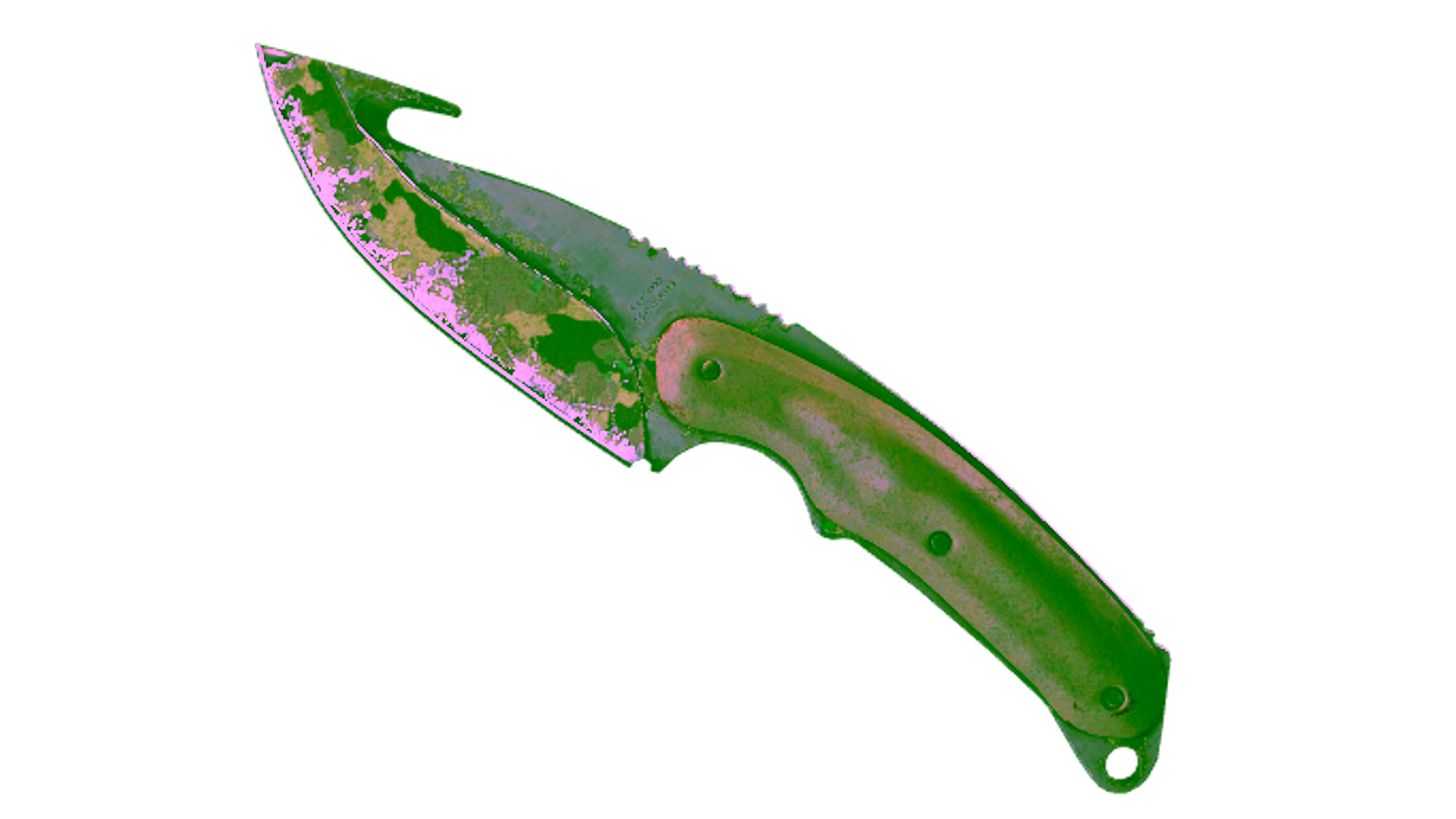 Display for ★ Gut Knife | Boreal Forest (Battle-Scarred)