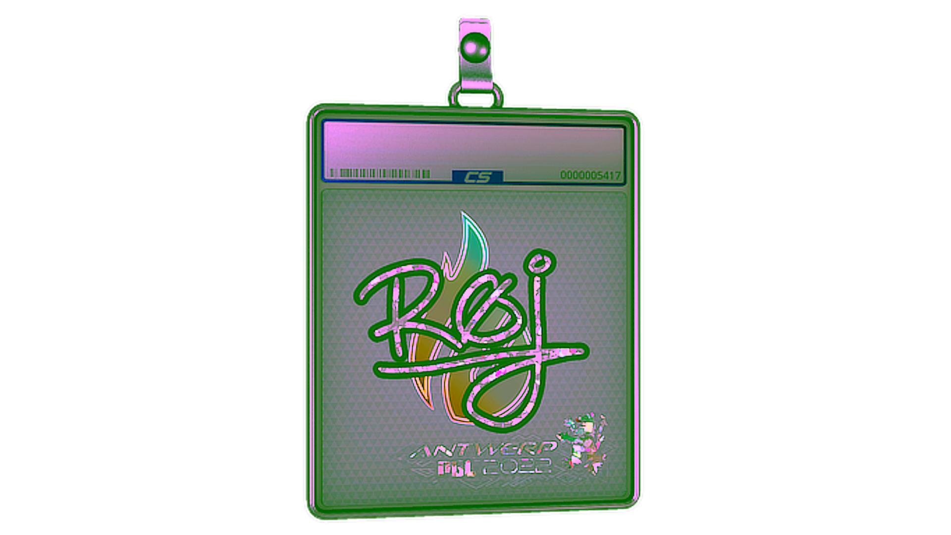 Rodyti Sticker Slab | roeJ (Glitter) | Antwerp 2022