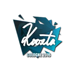 Sticker koosta Cologne 2016