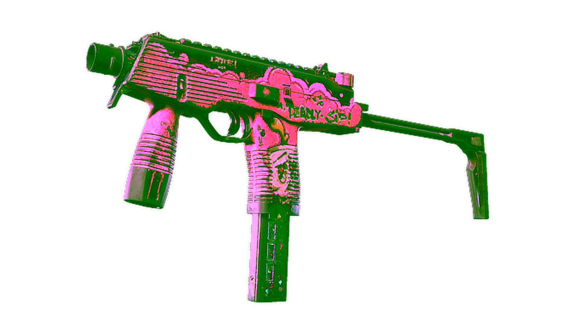 Display for Souvenir MP9 | Latte Rush (Battle-Scarred)
