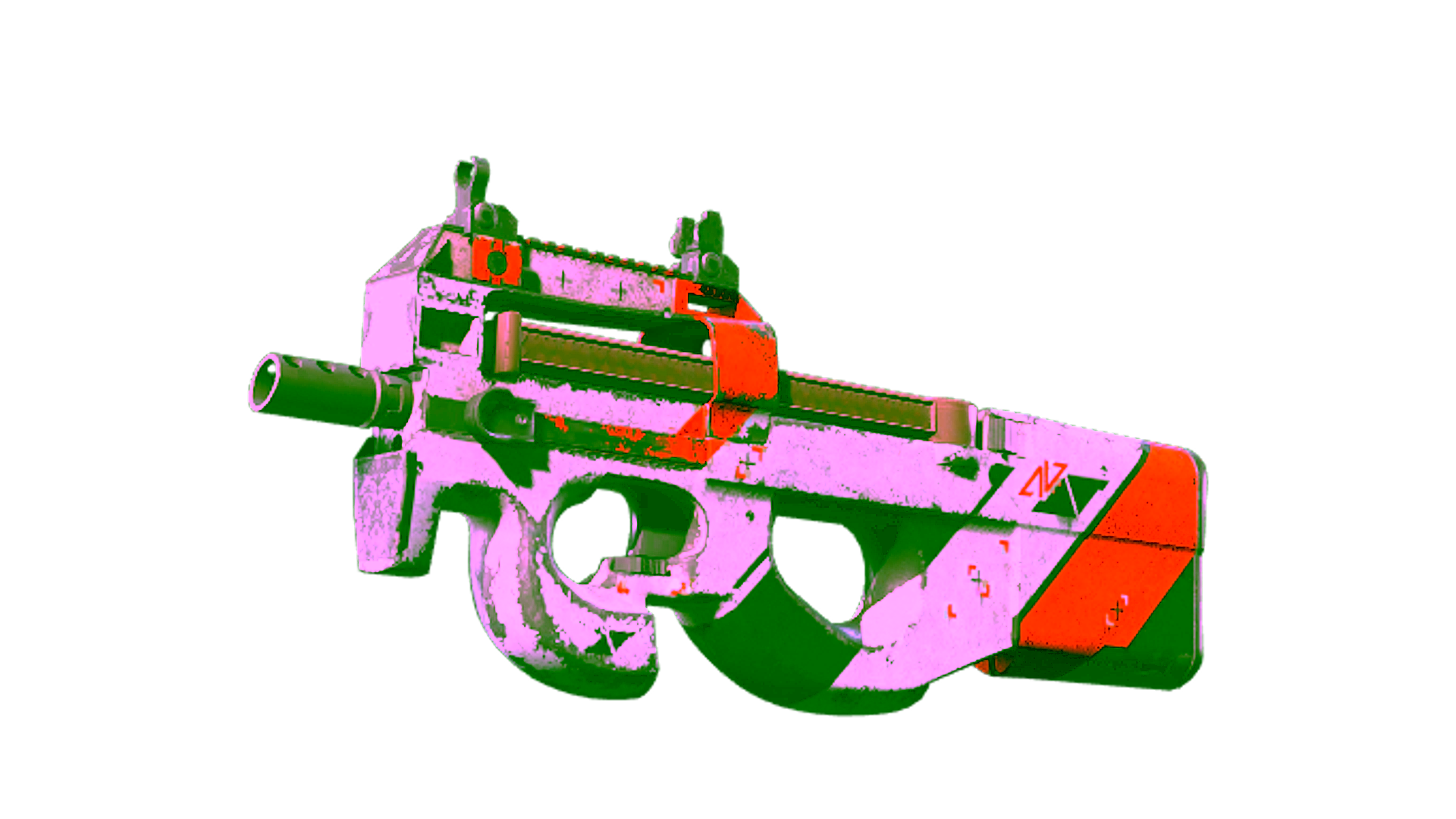 Display for StatTrak™ P90 | Asiimov (Battle-Scarred)