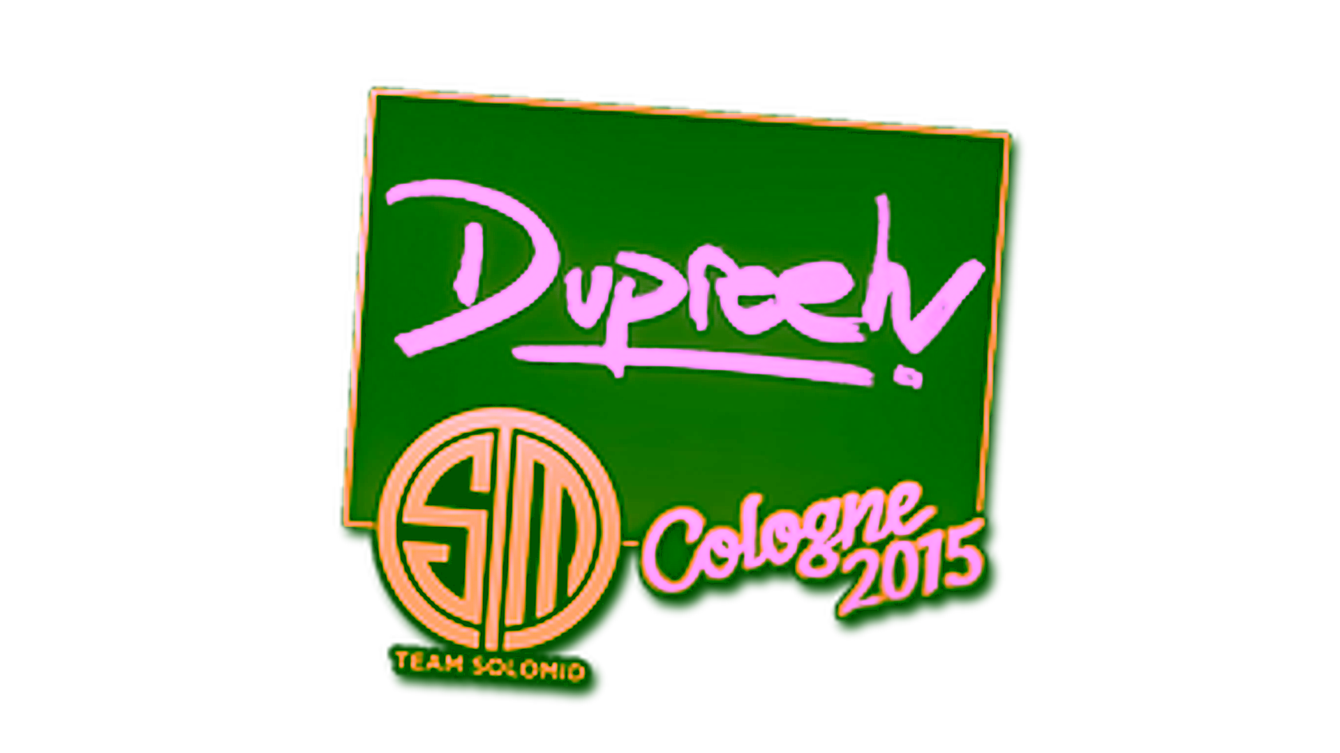 Display for Sticker | dupreeh | Cologne 2015