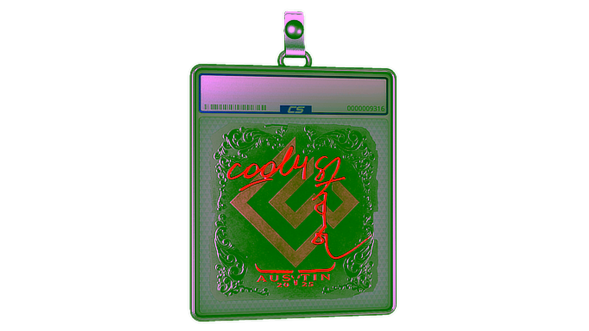 Display for Sticker Slab | cool4st (Foil) | Austin 2025