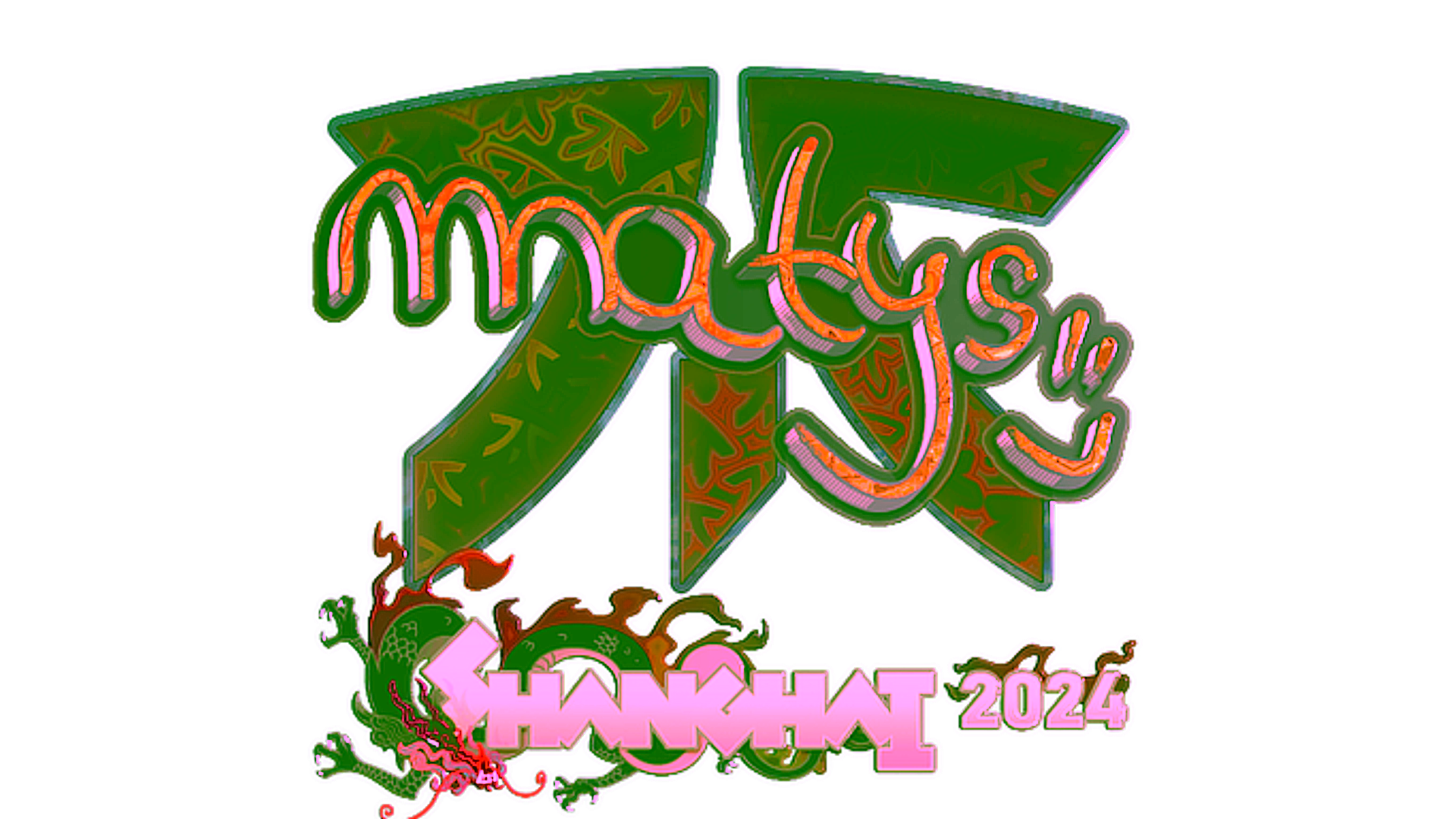 Visar för Sticker | MATYS (Holo) | Shanghai 2024