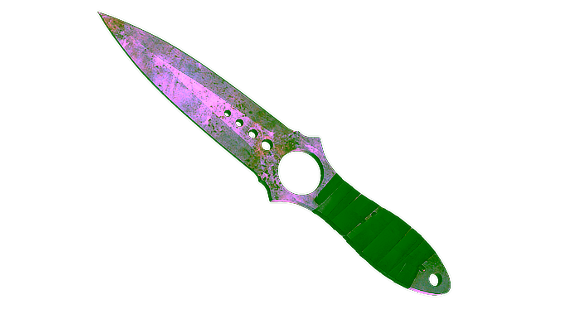 Affichage pour ★ StatTrak™ Skeleton Knife | Rust Coat (Well-Worn)