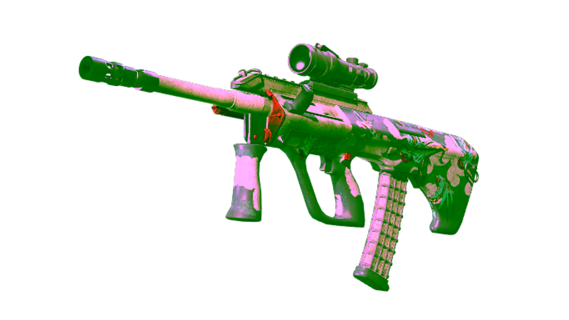 Display for StatTrak™ AUG | Fleet Flock (Battle-Scarred)