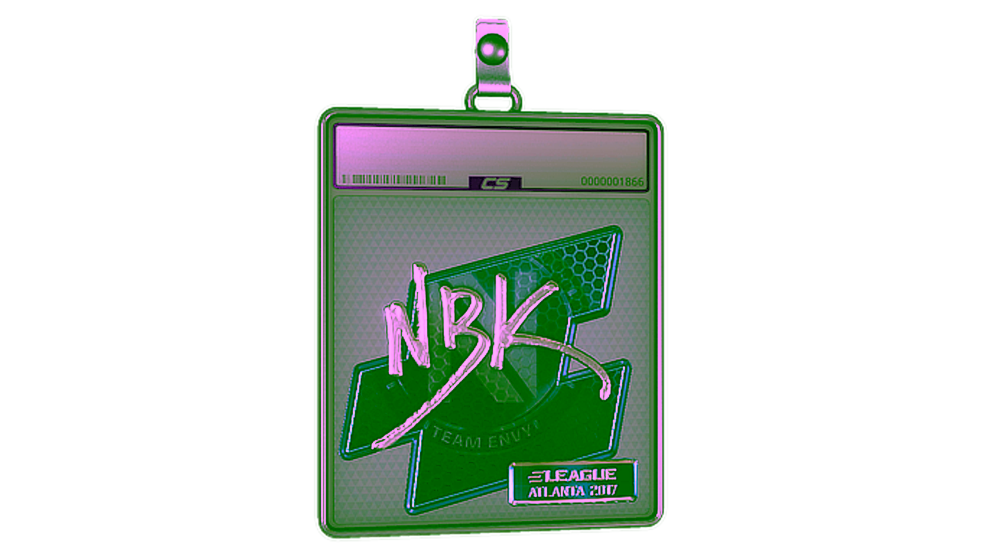 Display for Sticker Slab | NBK- (Foil) | Atlanta 2017