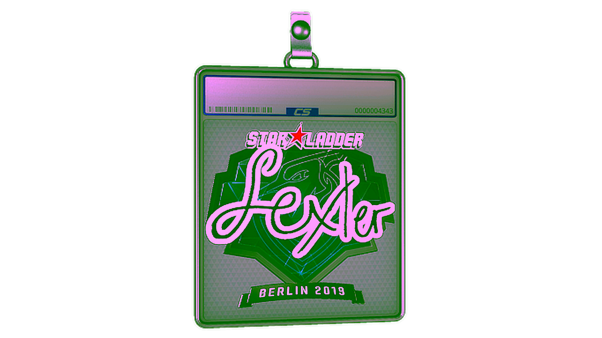 Display for Sticker Slab | dexter (Foil) | Berlin 2019