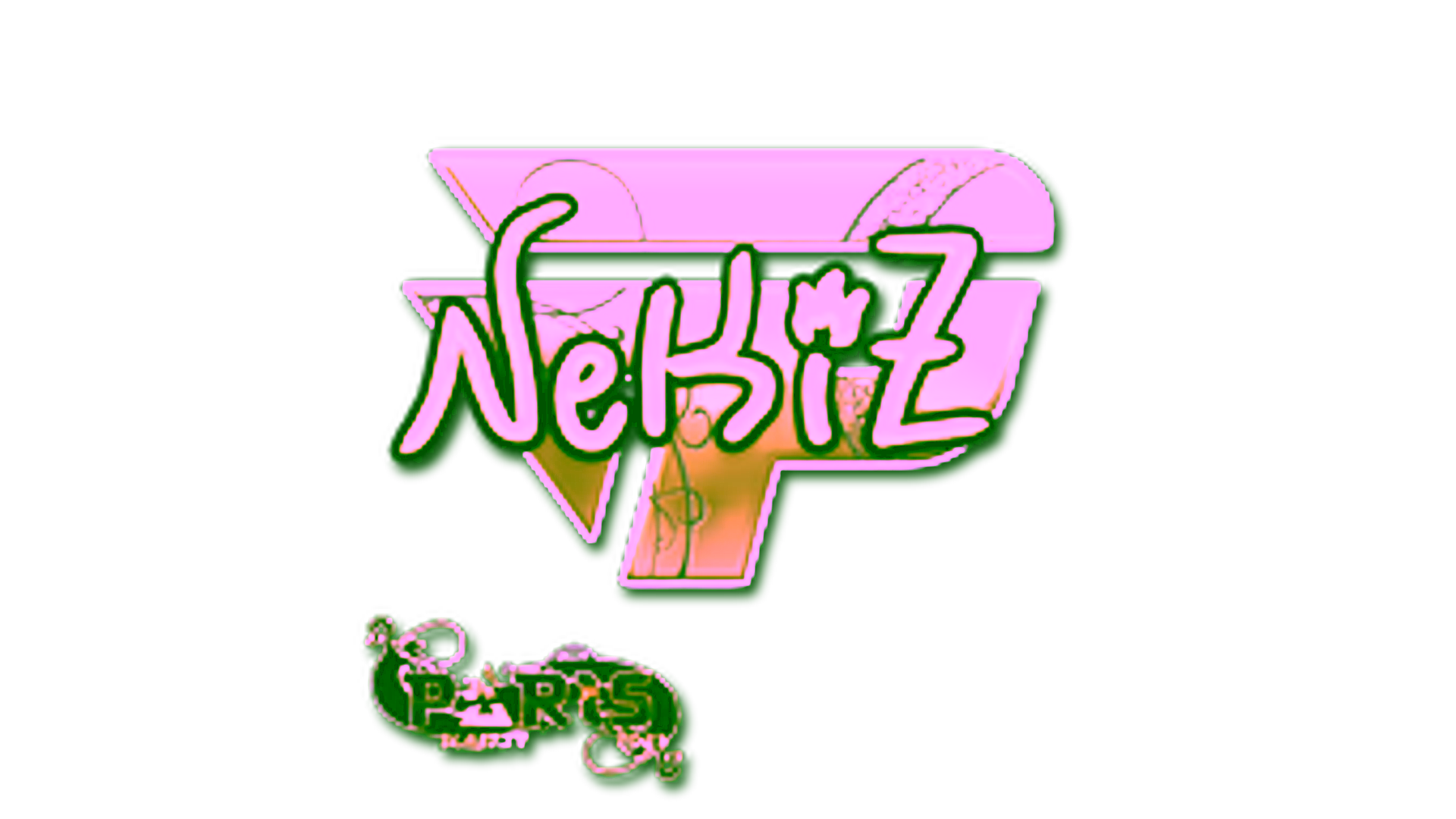 عرض لـ Sticker | NEKiZ (Gold) | Paris 2023