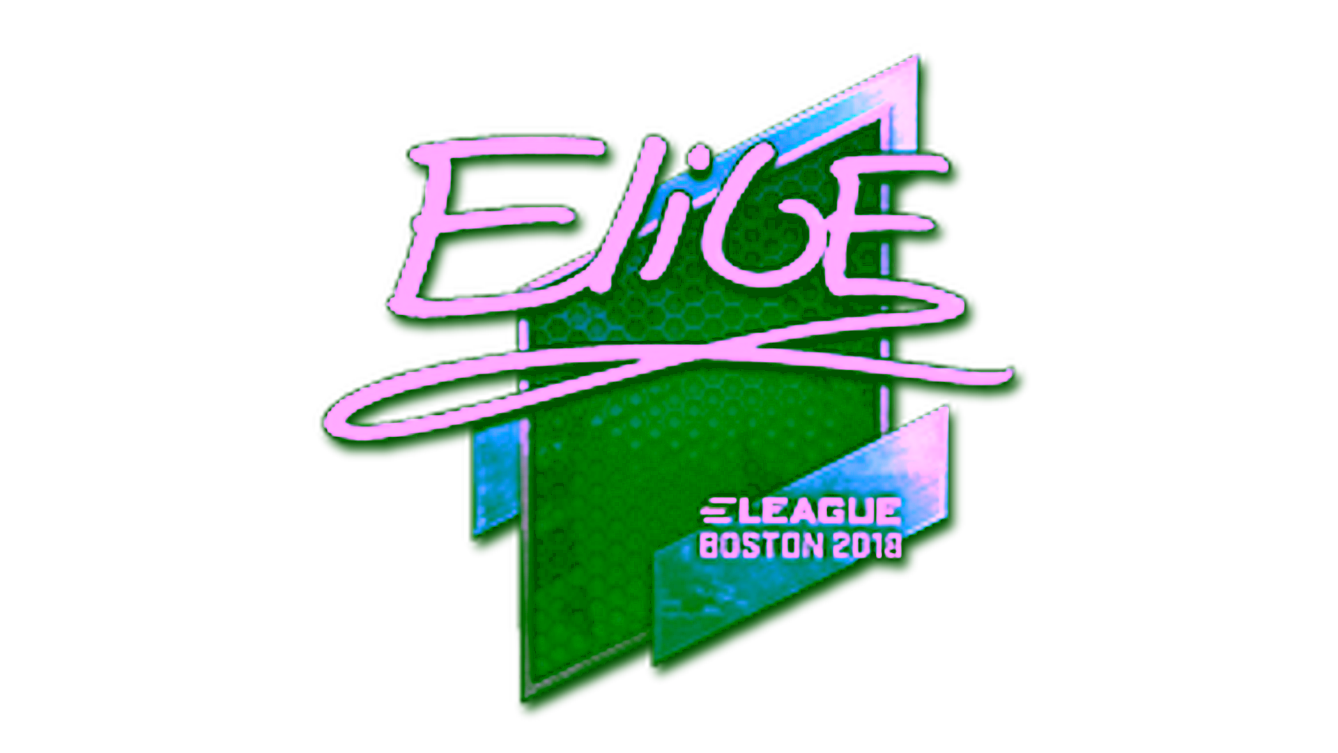 Anzeige für Sticker | EliGE (Foil) | Boston 2018