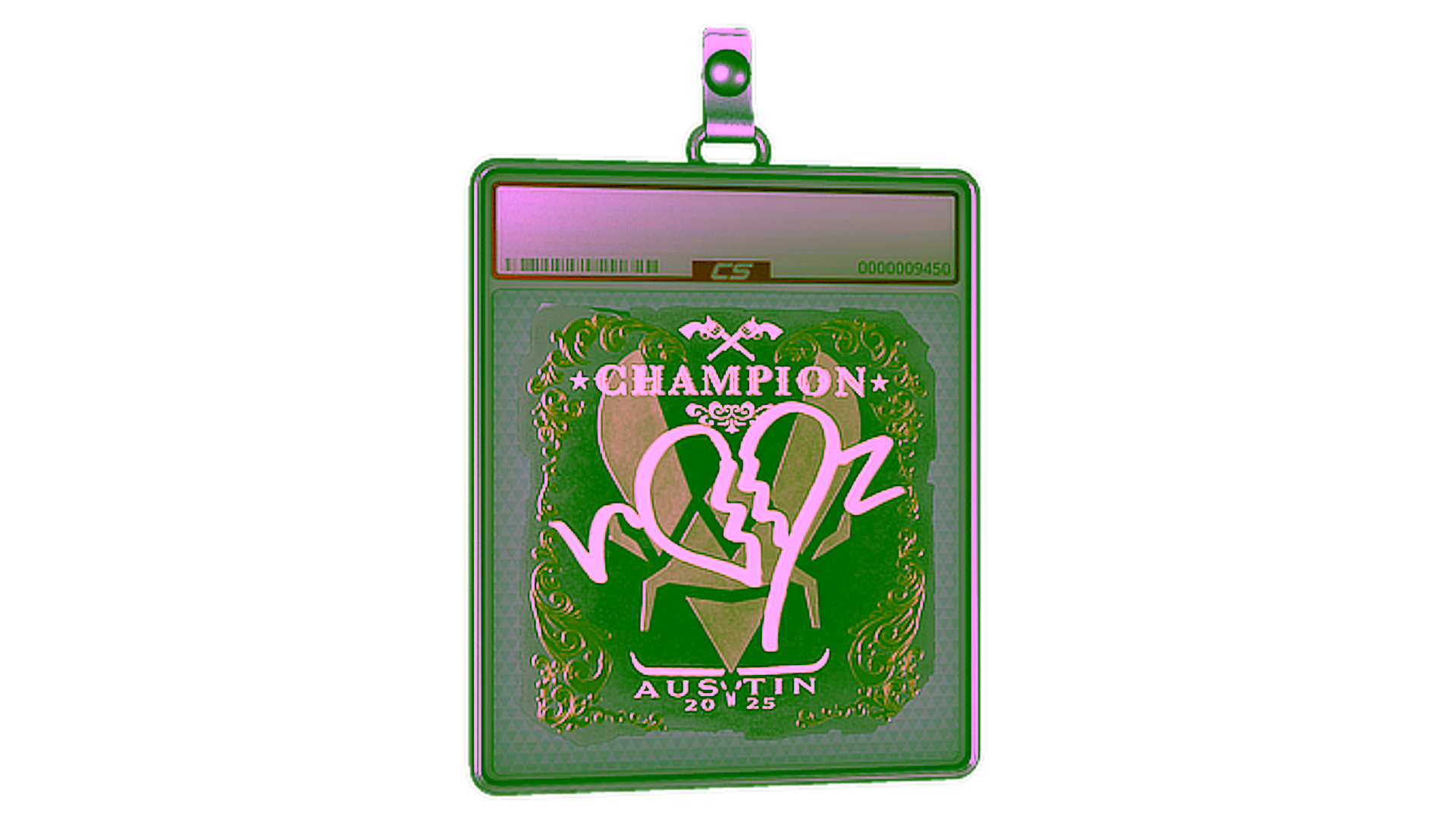 Display for Sticker Slab | ropz (Gold, Champion) | Austin 2025