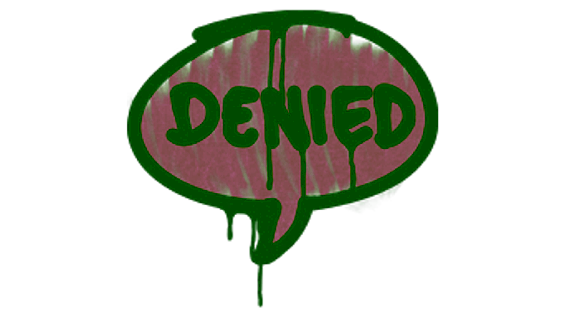 Display for Sealed Graffiti | Denied (Princess Pink)