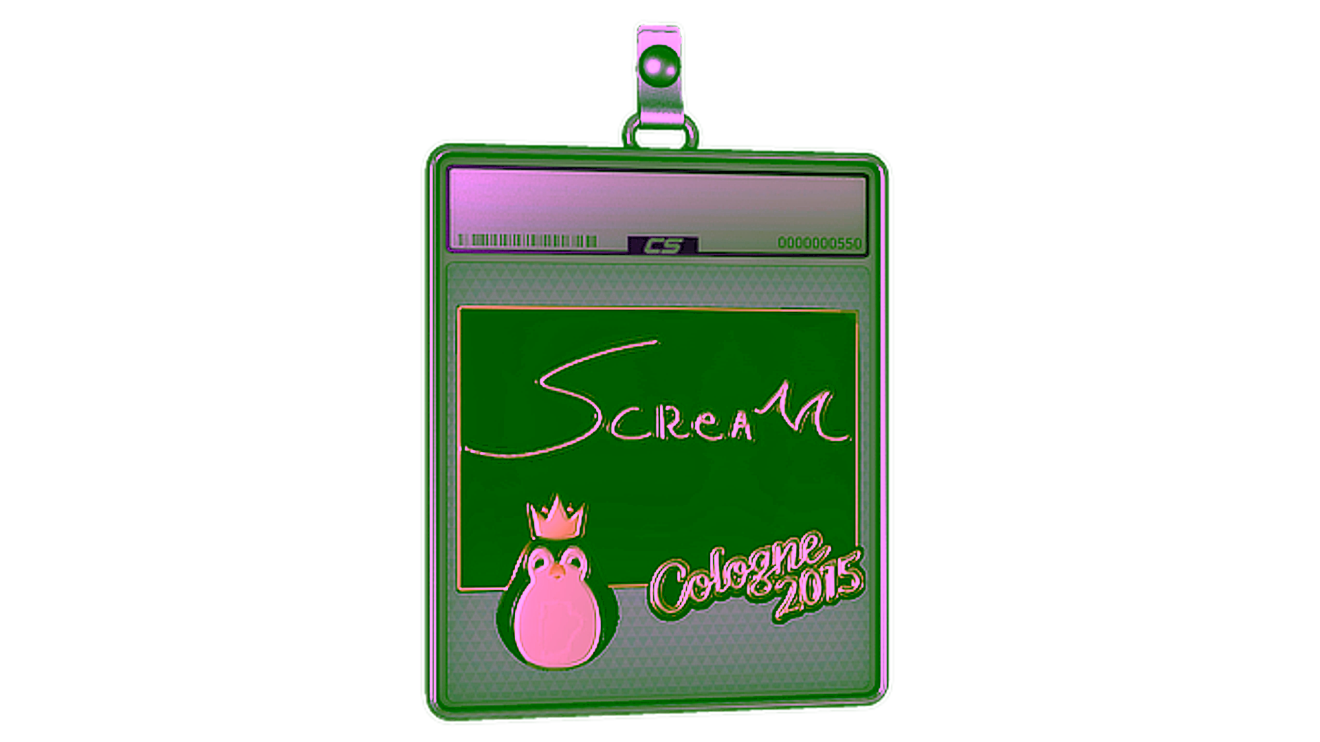 Affichage pour Sticker Slab | ScreaM (Gold) | Cologne 2015