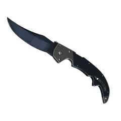 ★ Falchion Knife | Blue Steel (Battle-Scarred)