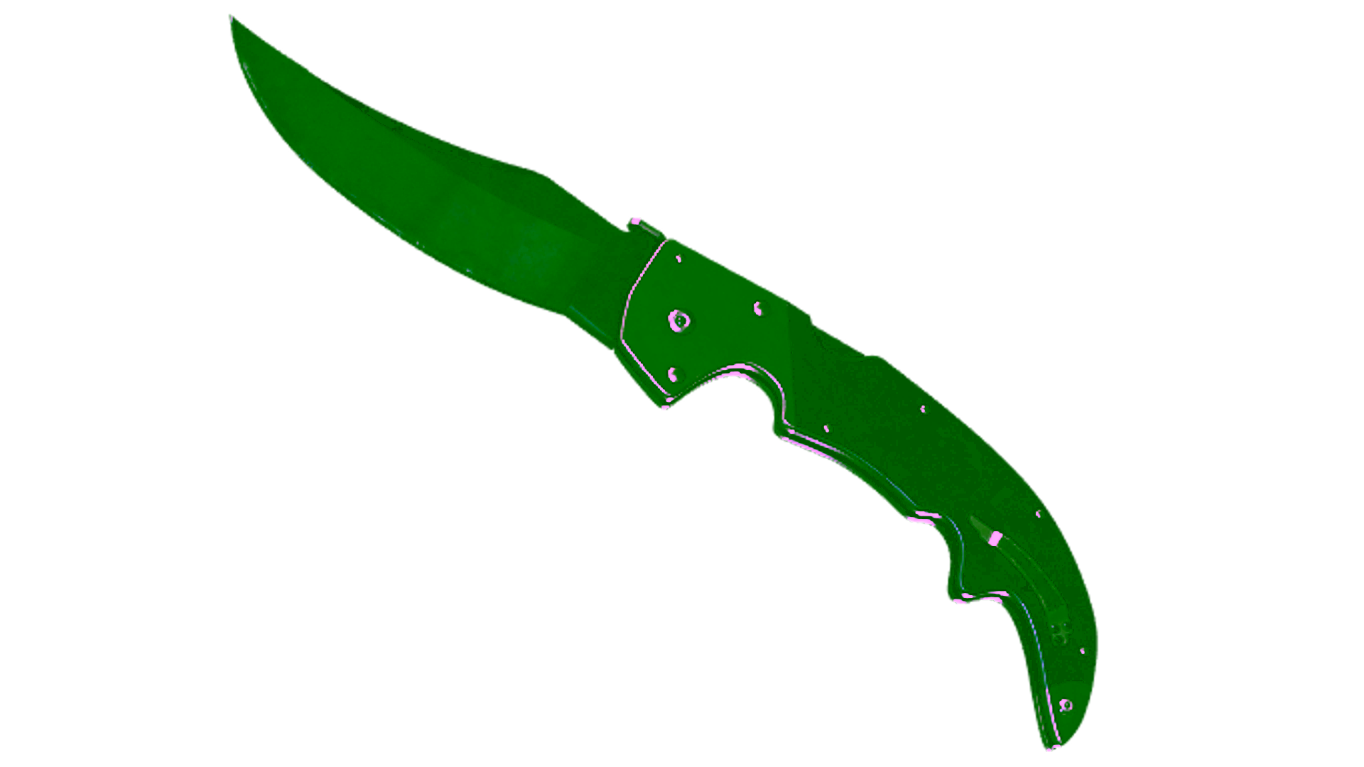 Display for ★ Falchion Knife | Blue Steel (Battle-Scarred)