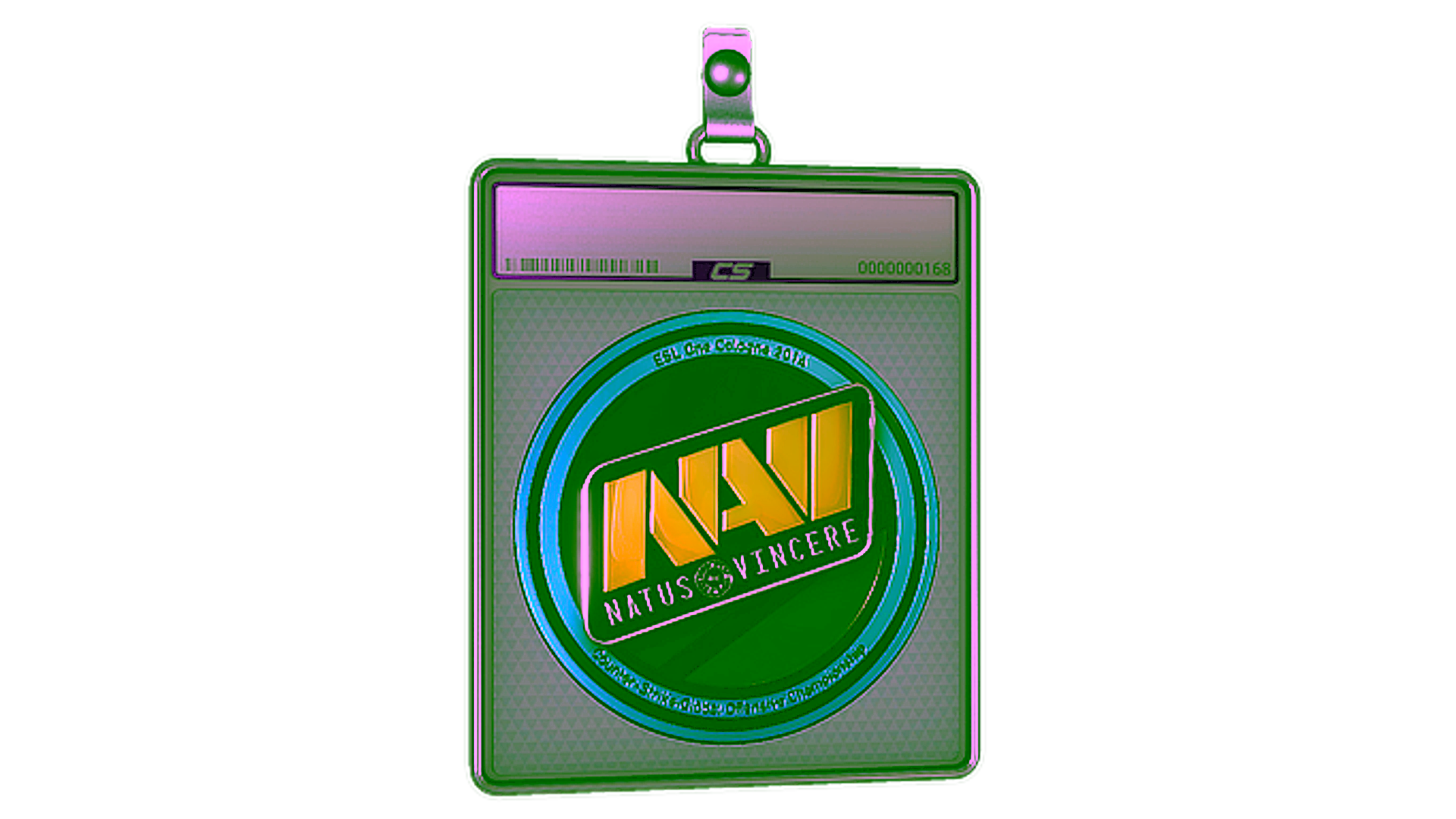 Display for Sticker Slab | Natus Vincere (Foil) | Cologne 2014