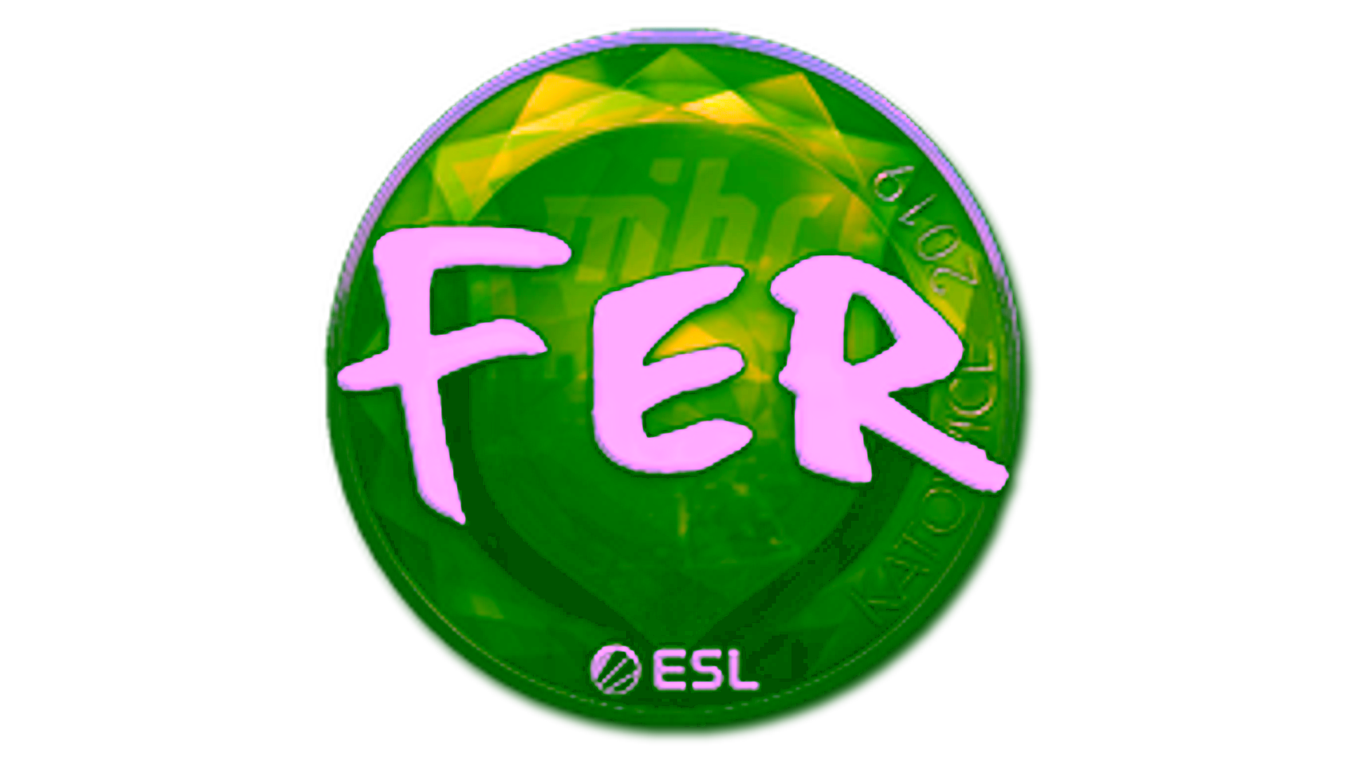 Display for Sticker | fer (Foil) | Katowice 2019