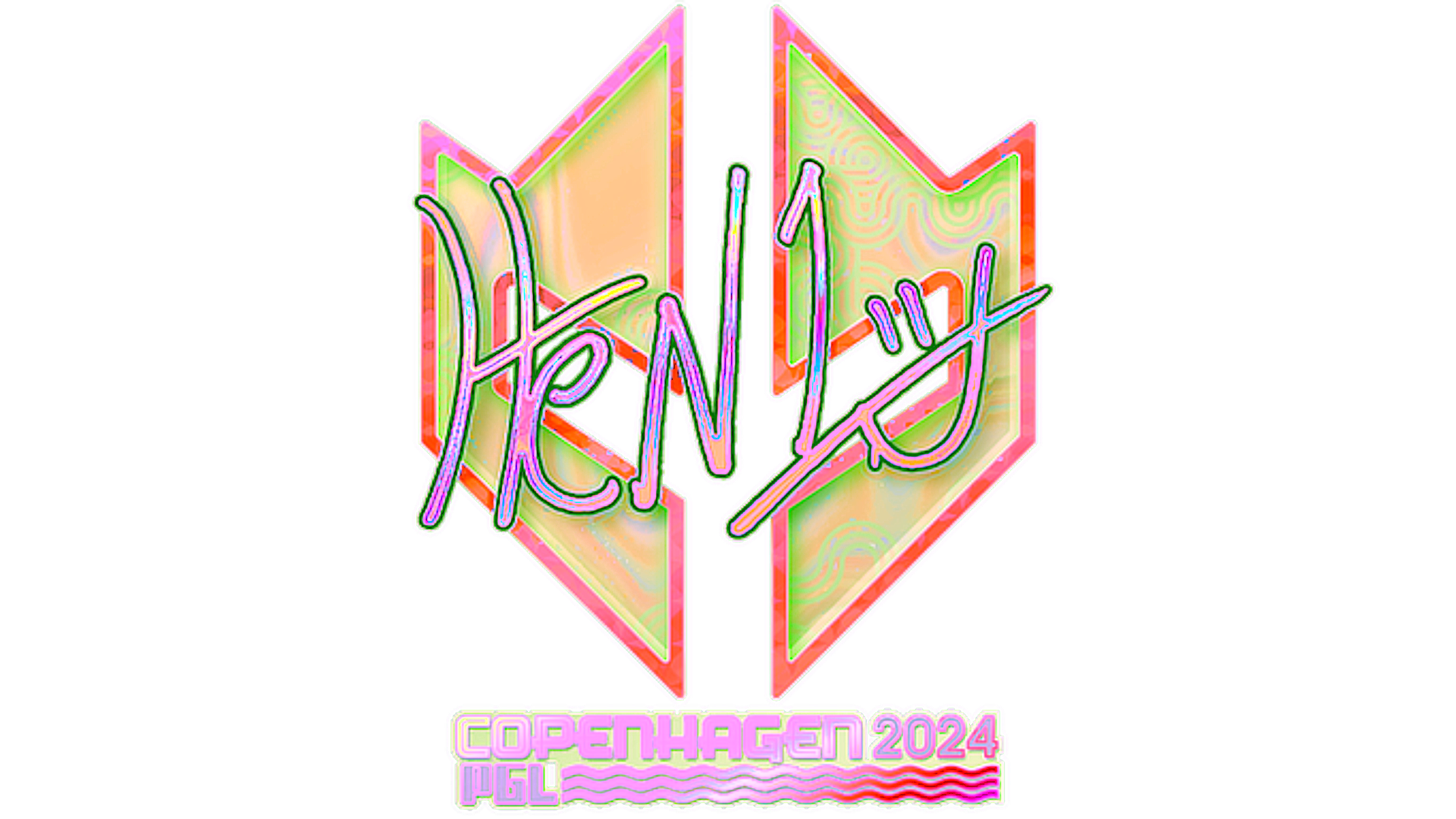 عرض لـ Sticker | HEN1 (Holo) | Copenhagen 2024
