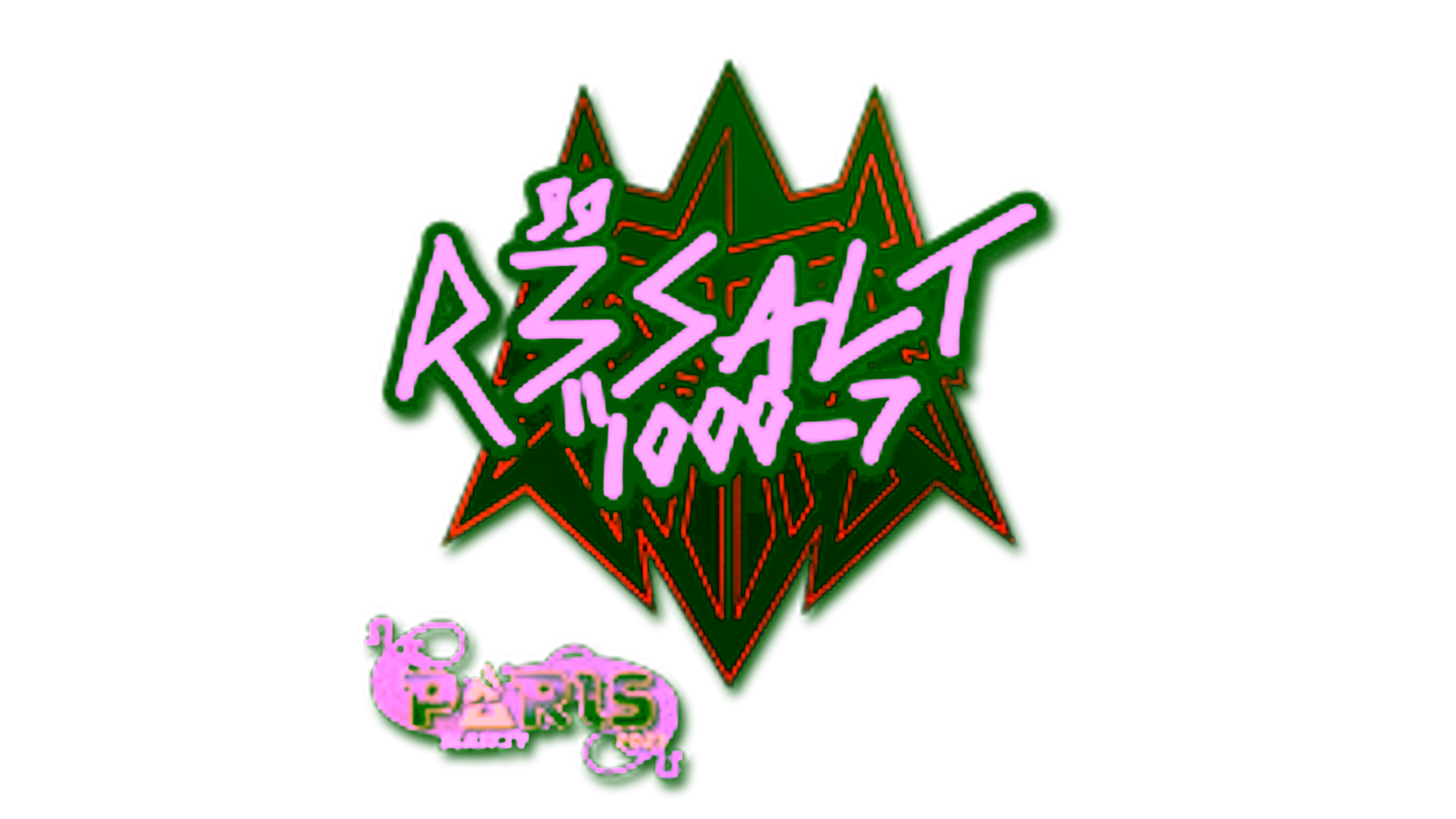 Display for Sticker | r3salt | Paris 2023