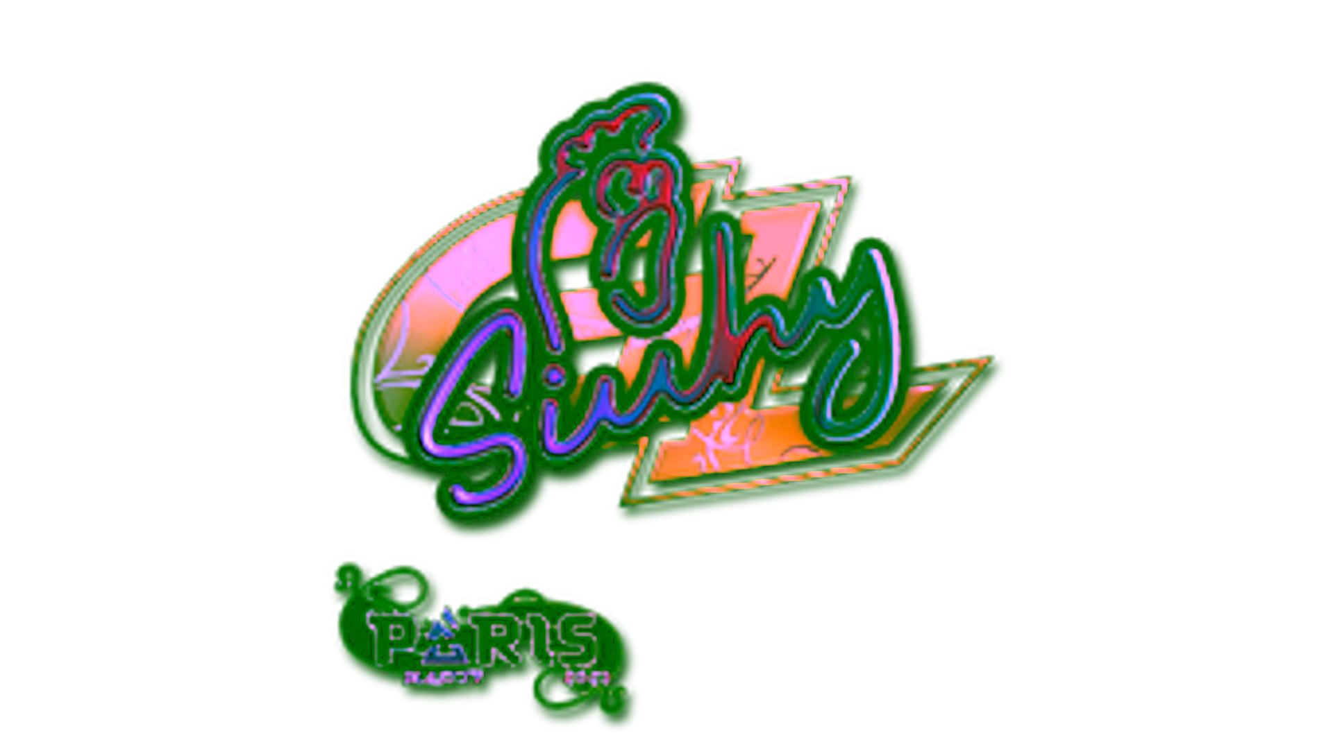 Anzeige für Sticker | siuhy (Holo) | Paris 2023