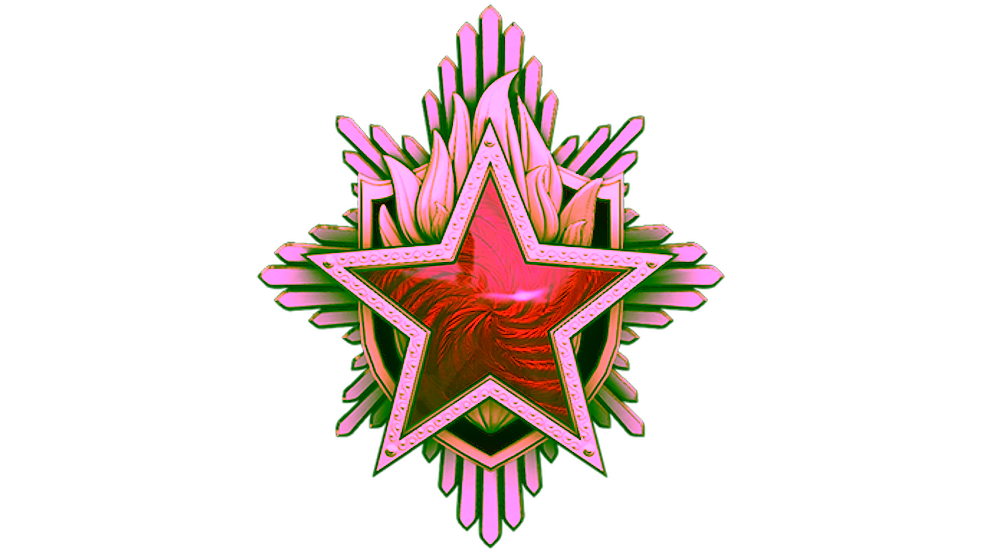 Display for 2023 Service Medal