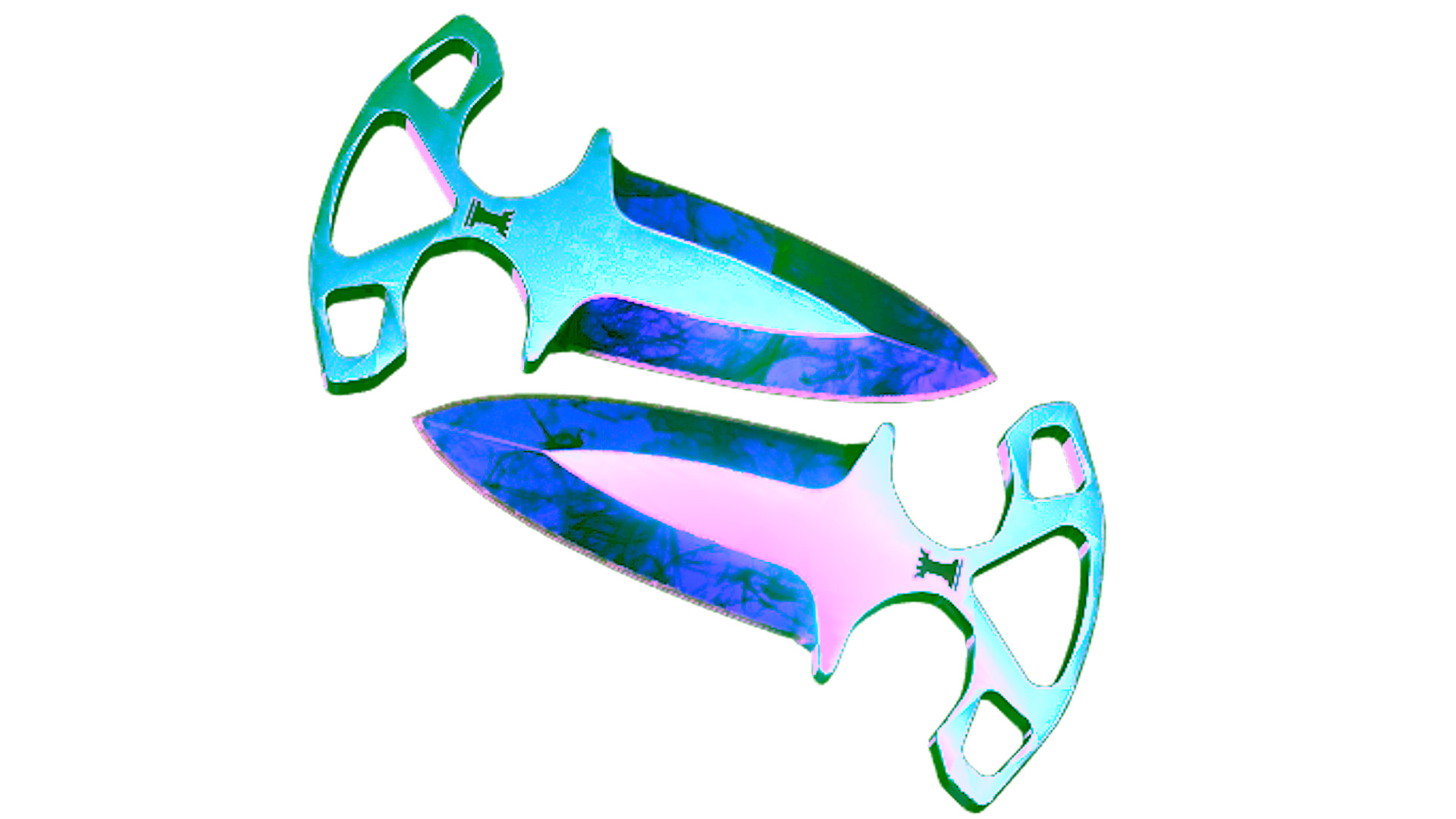 Display for ★ Shadow Daggers | Doppler Sapphire (Minimal Wear)