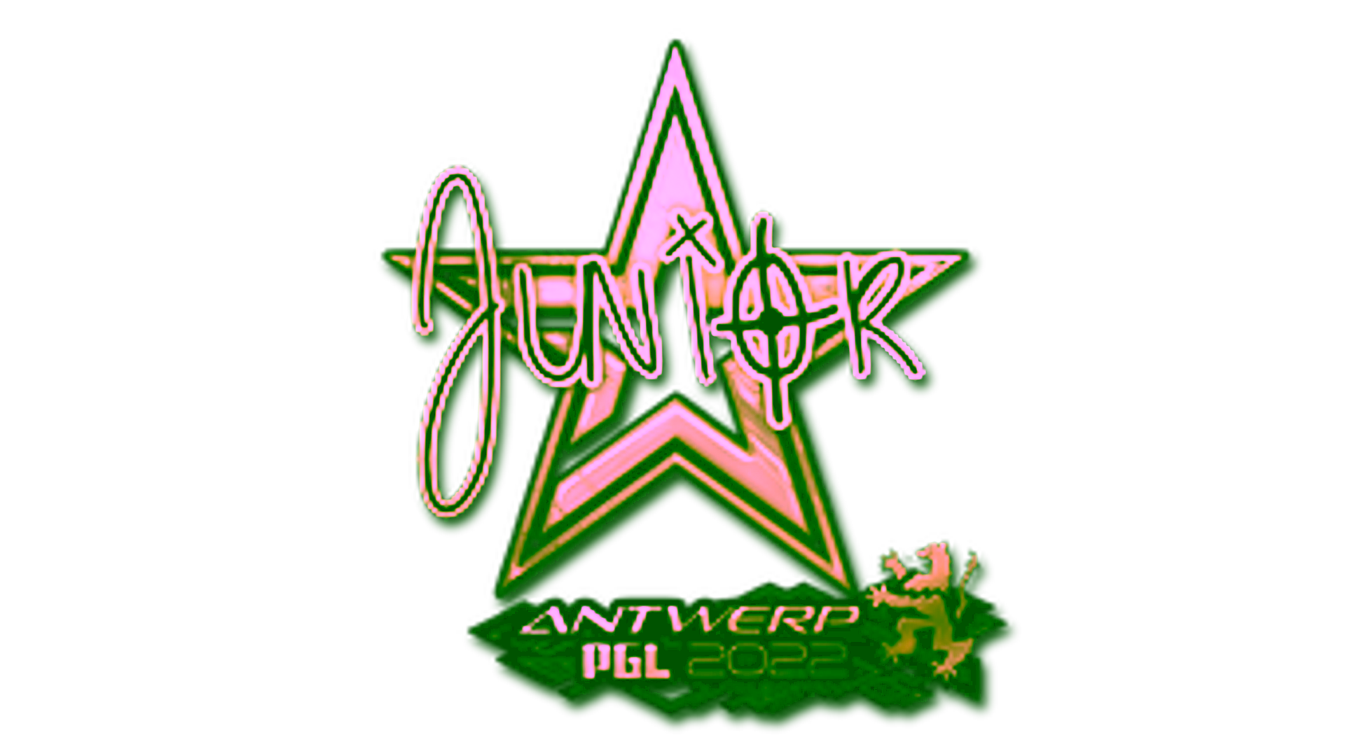 Display for Sticker | junior (Gold) | Antwerp 2022