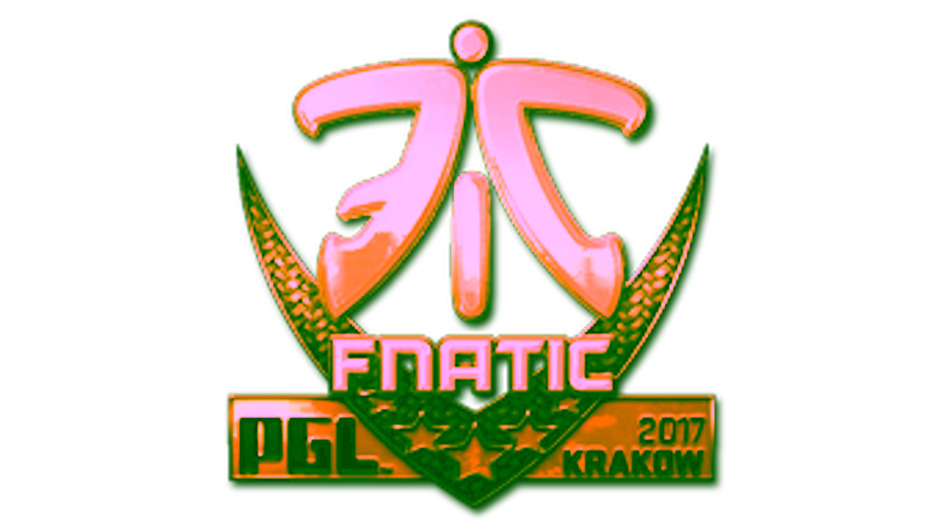 Exibição para Sticker | Fnatic (Gold) | Krakow 2017