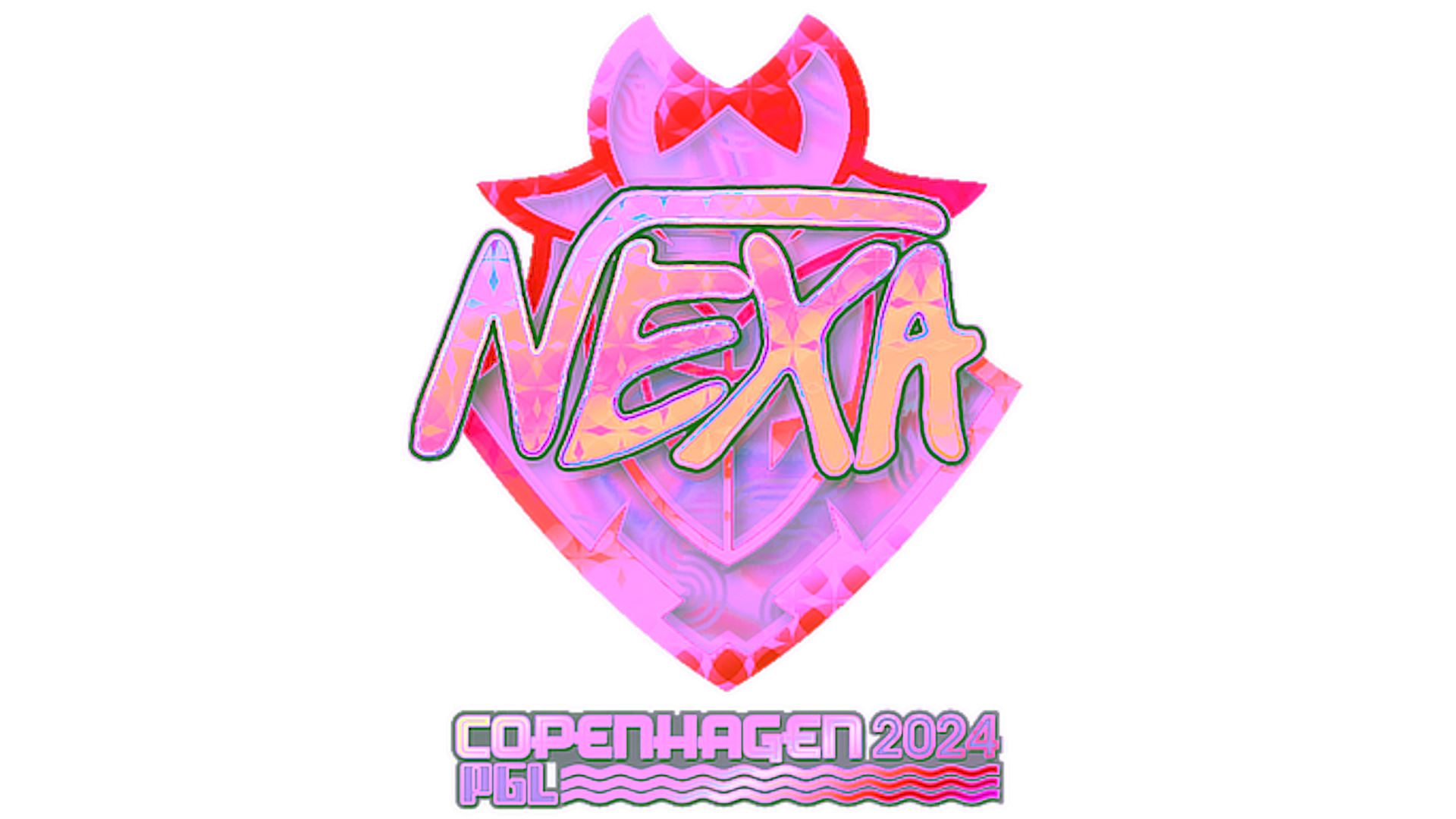 Display for Sticker | nexa (Holo) | Copenhagen 2024