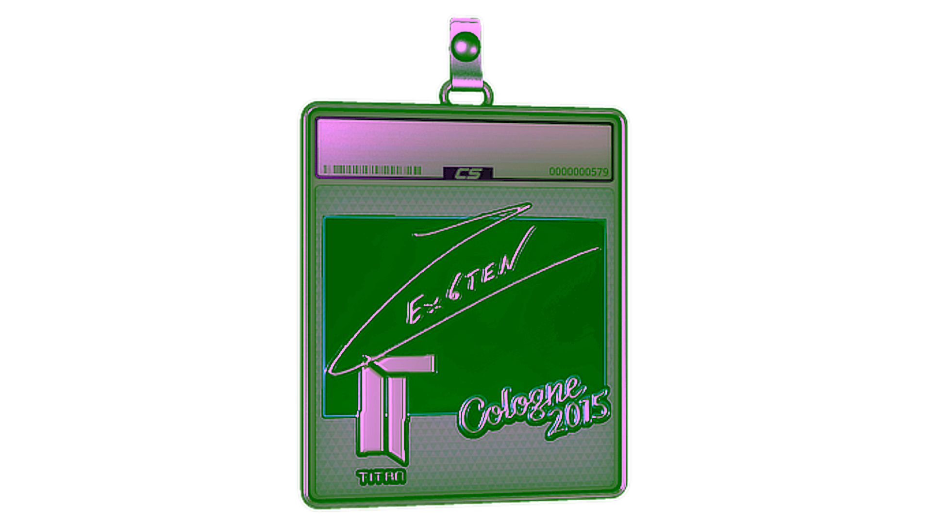 Display for Sticker Slab | Ex6TenZ (Foil) | Cologne 2015